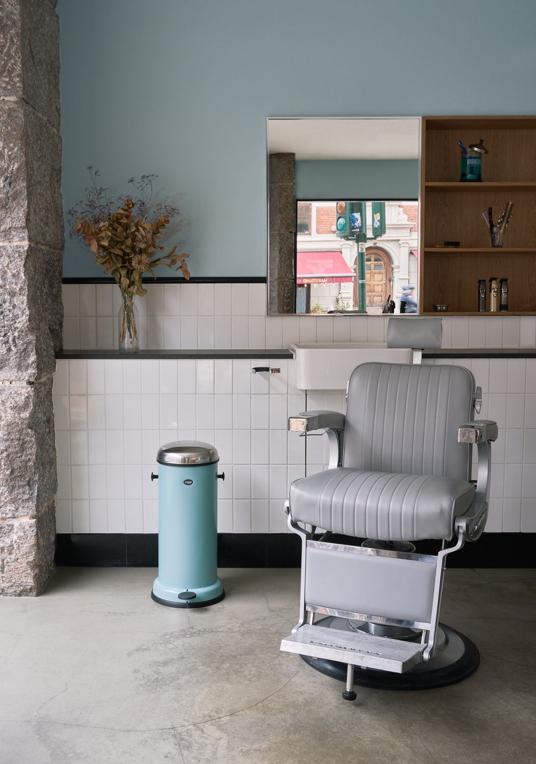 Henri Teal Pedal bin Poubelle à pédale 18L LIMITED EDITION Vipp