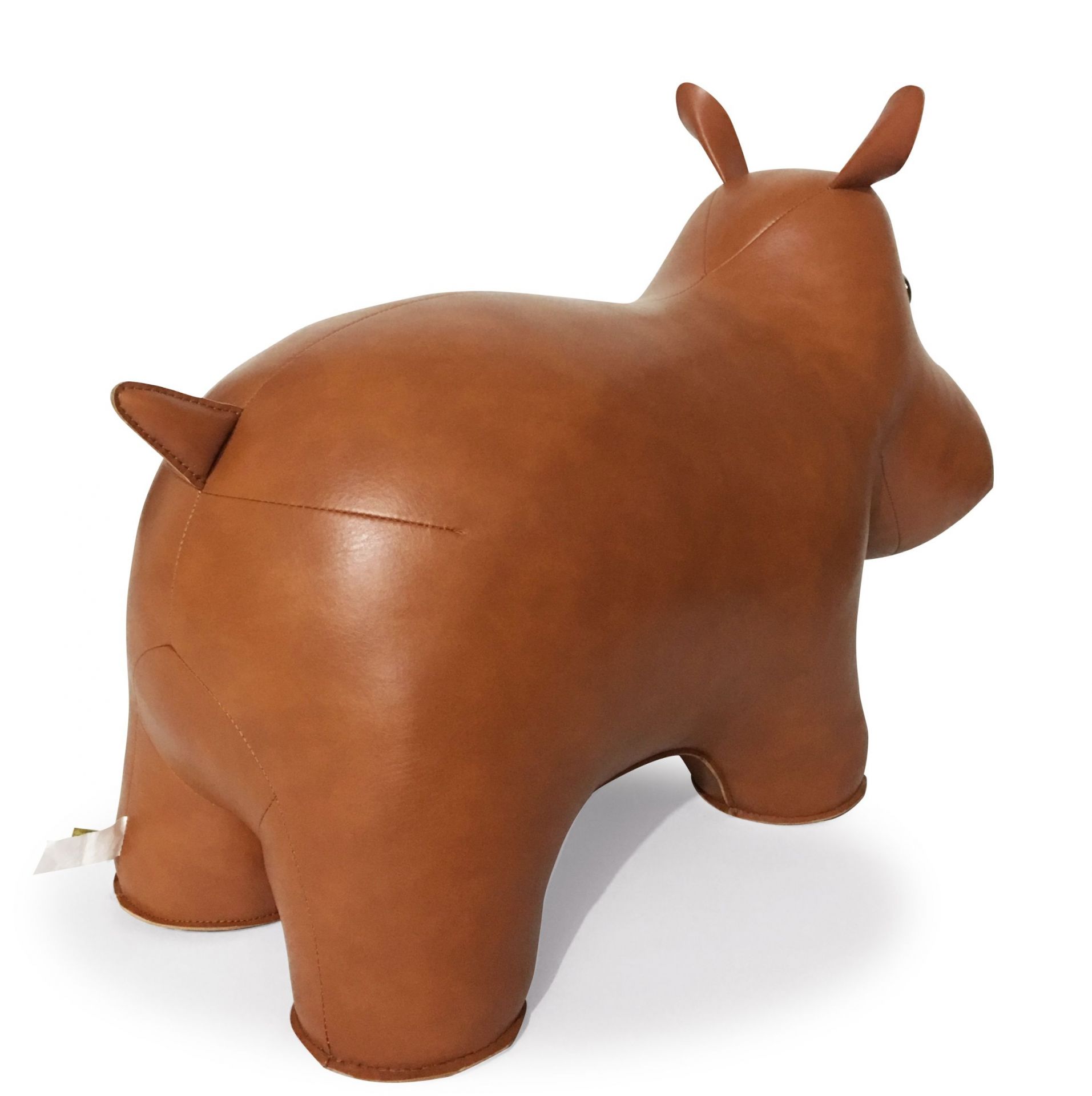 Animal en cuir XXL Butoir de porte Hippo Züny