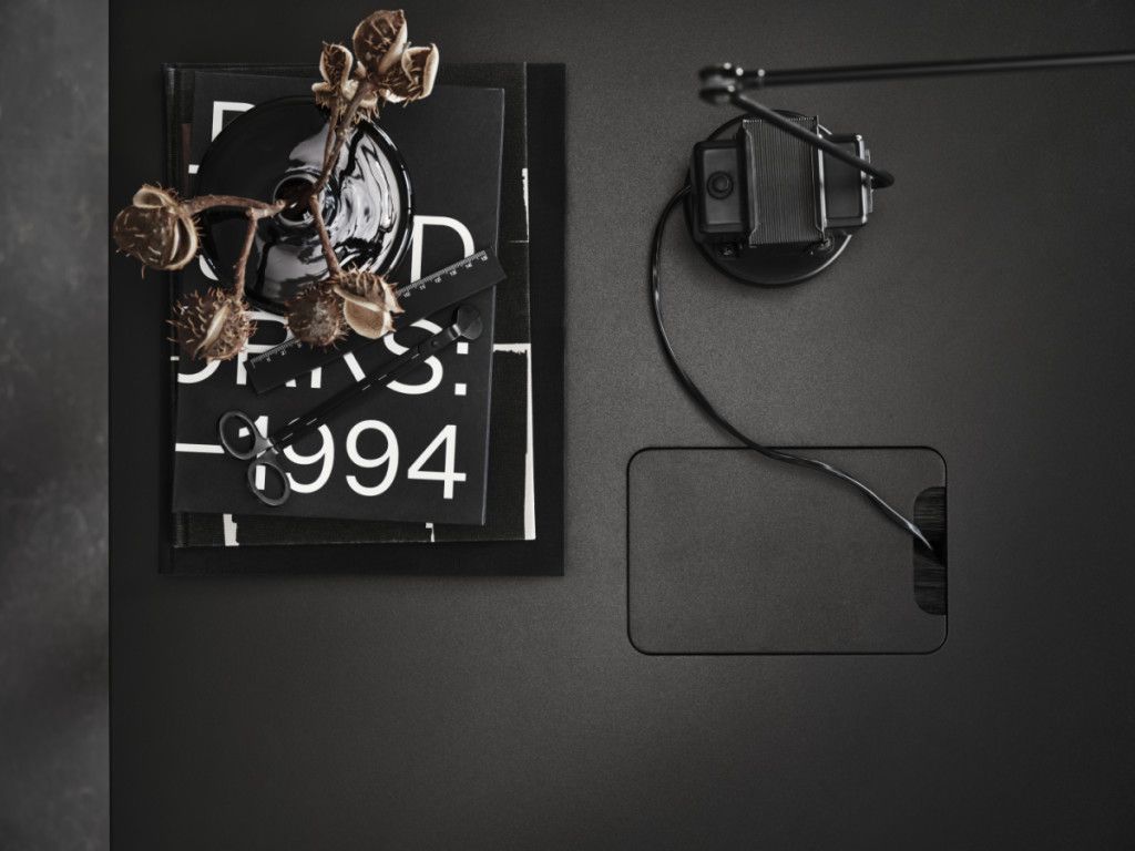 Works Bureau réglable en hauteur L140cm String Furniture