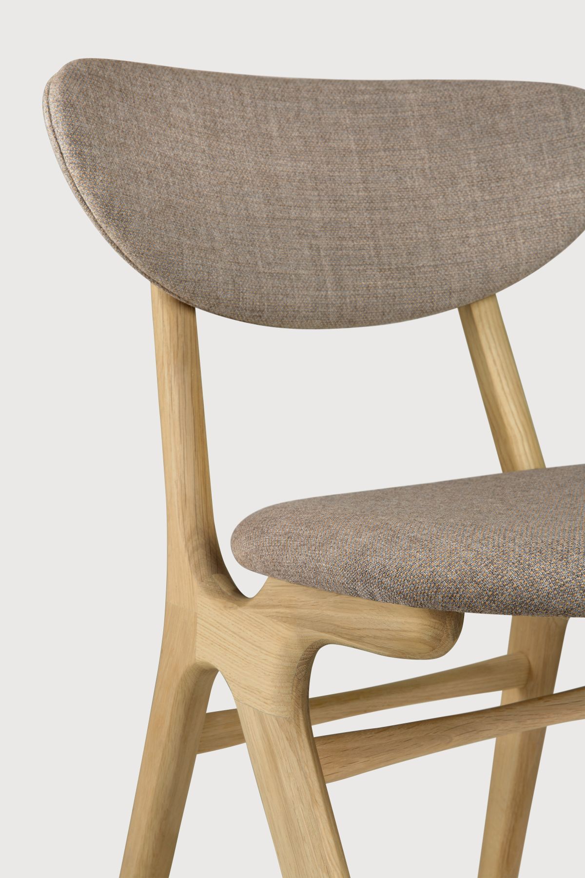 Chaise Eye chêne laqué - Warm Grey Ethnicraft