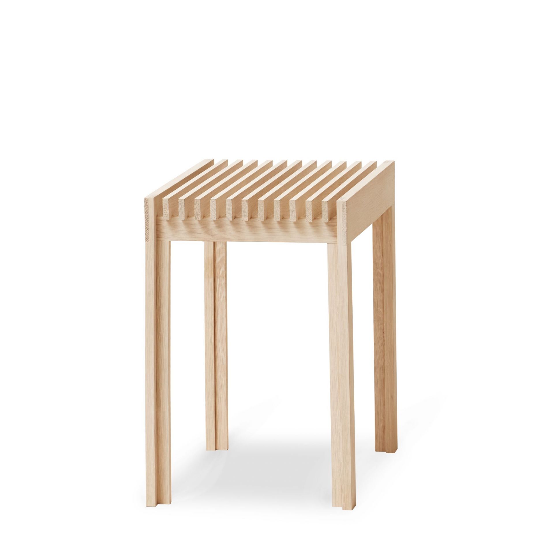 Lightweight Tabouret chêne blanc huilé Form & Refine