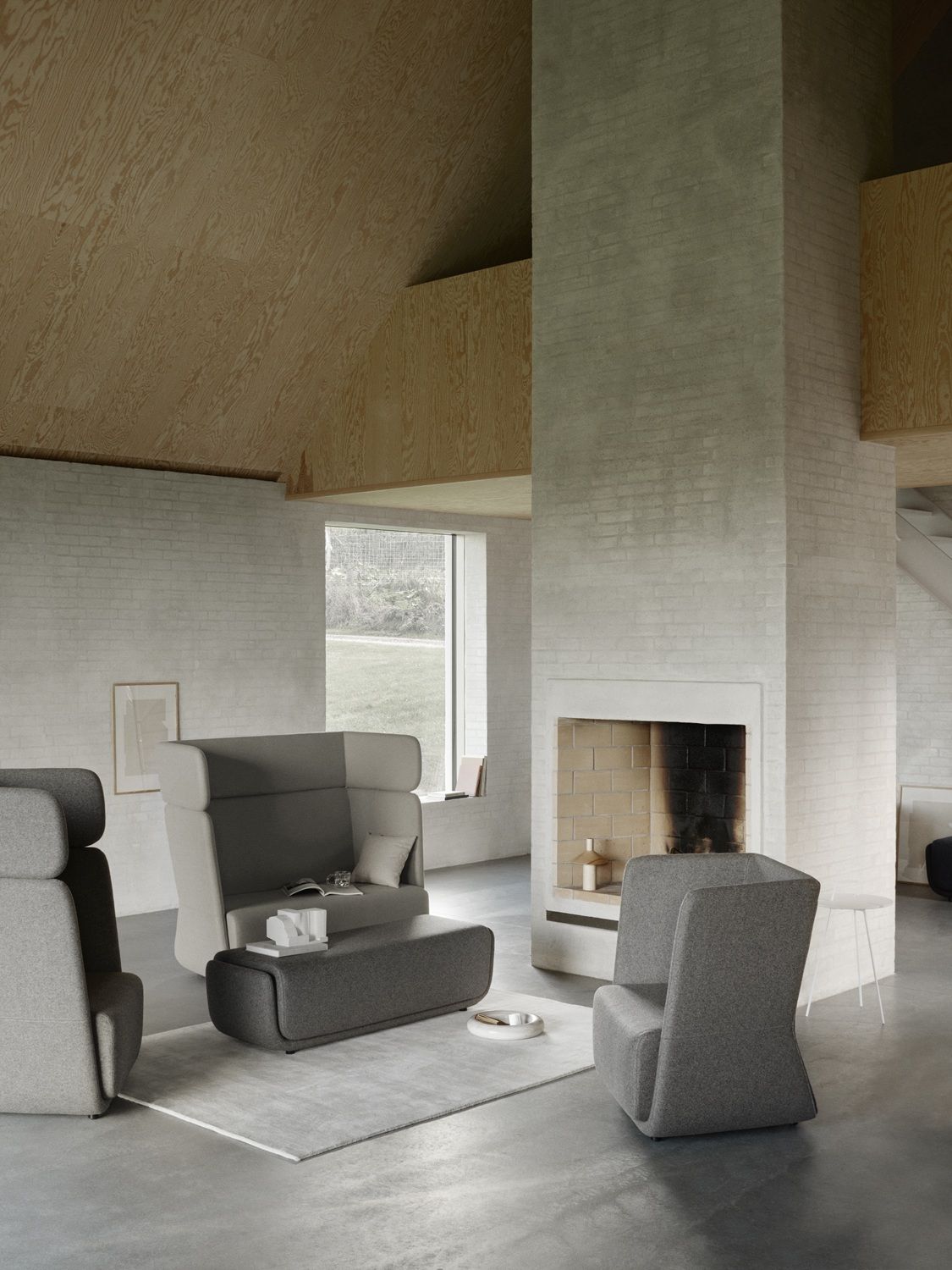 Basket Armchair Fauteuil bas Softline