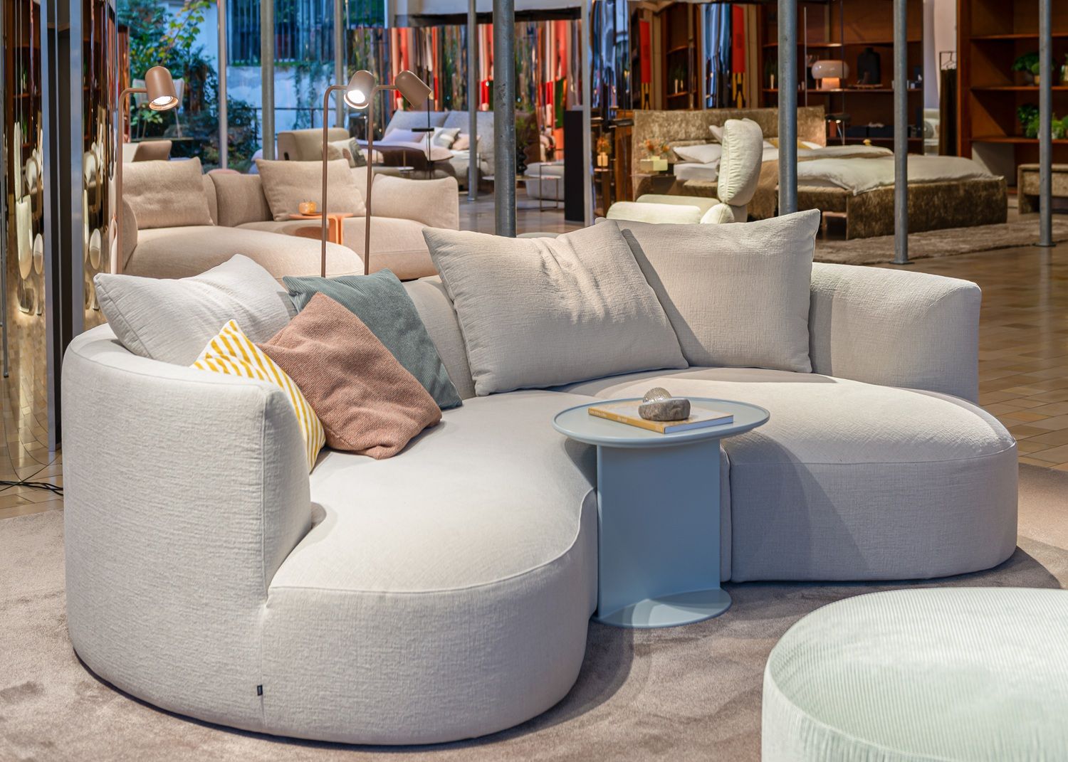 Canapé Siwa petit avec chaise longue Cor