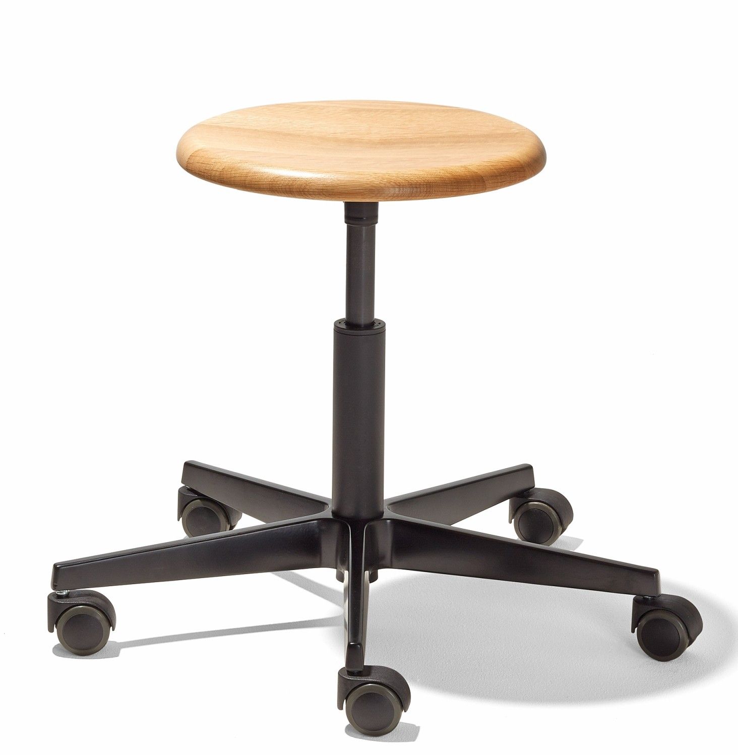 Mr. Round tabouret pivotant Richard Lampert