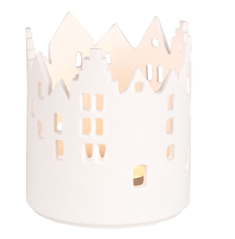 Maison de lumière Assortiment de 4 lumières de ville Räder