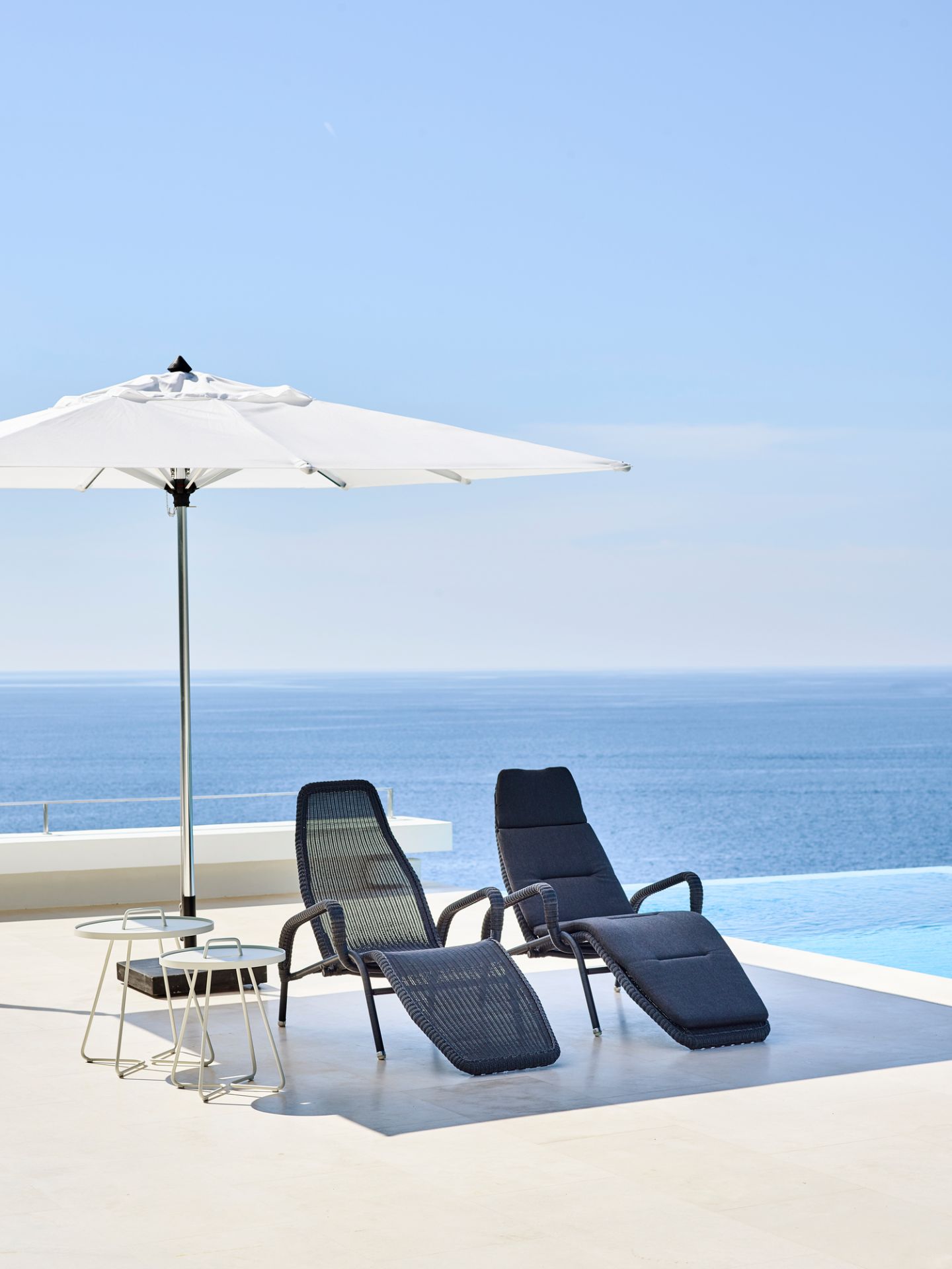 Sunrise Outdoor Chaise longue empilable Cane-Line