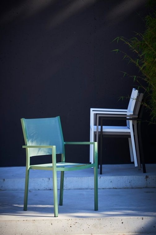 Fiam Aria Outdoor Fauteuil empilable Jan Kurtz