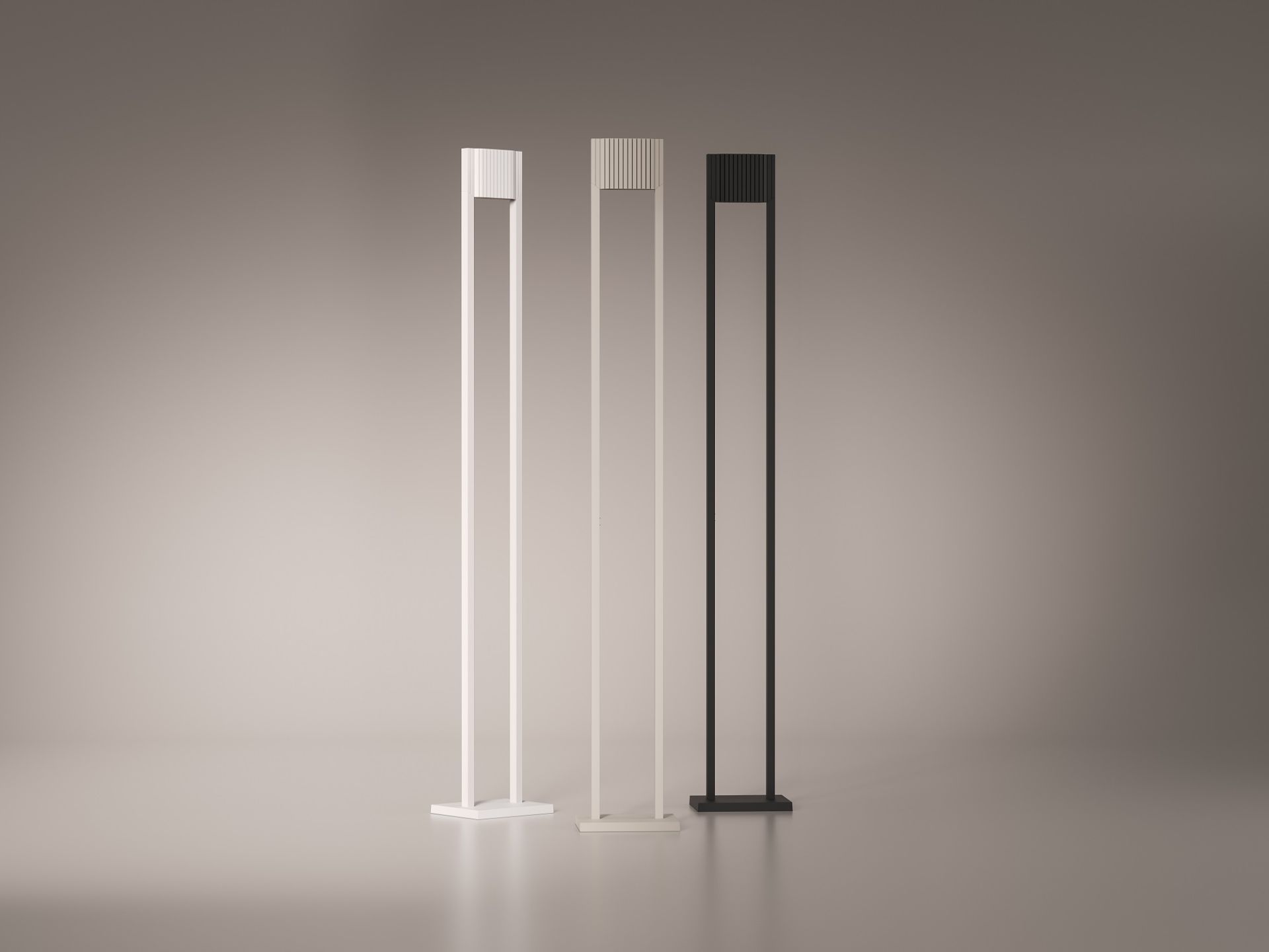 Unic LED Lampadaire Steve Léchot Luminaires Blanc