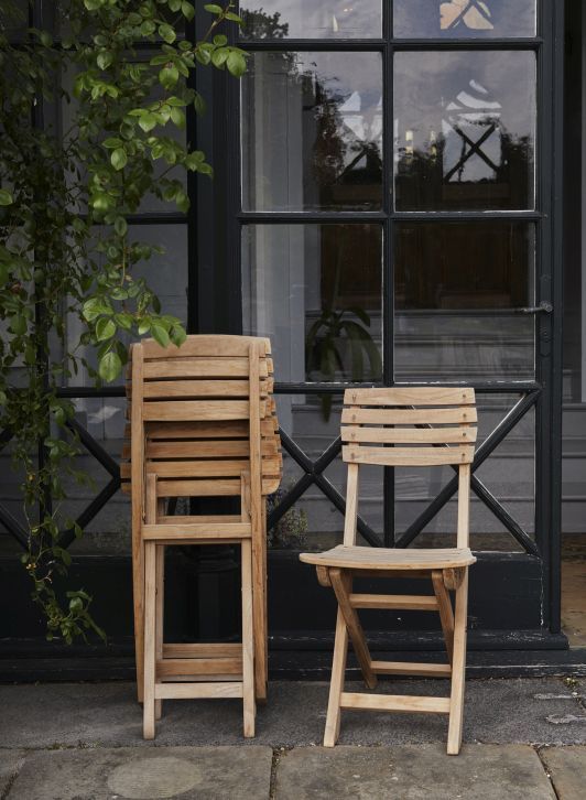 Vendia Table Ø 75 cm Table d'extérieur Skagerak by Fritz Hansen