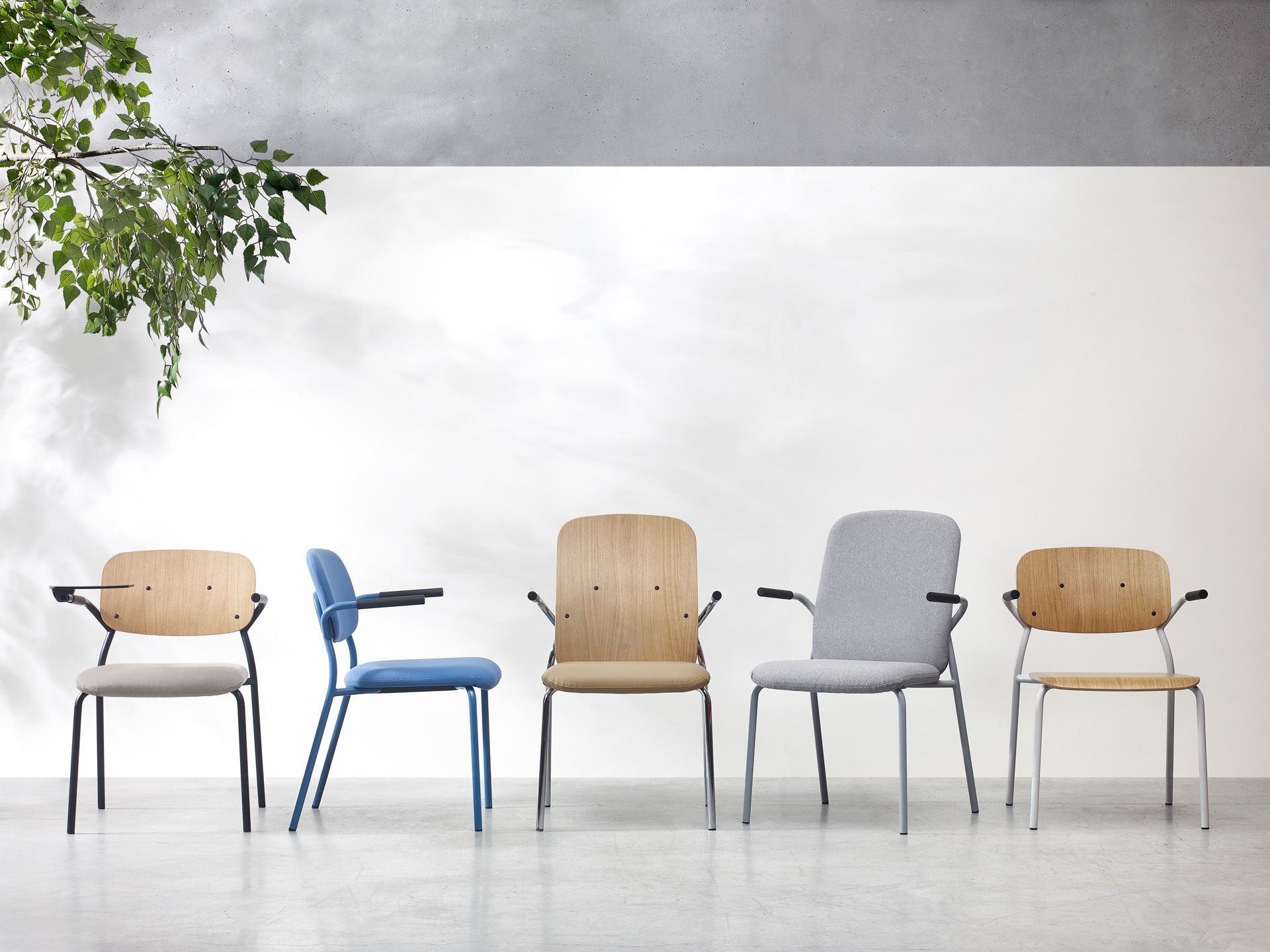 hens HS 215 chaise / siège de conférence Bejot