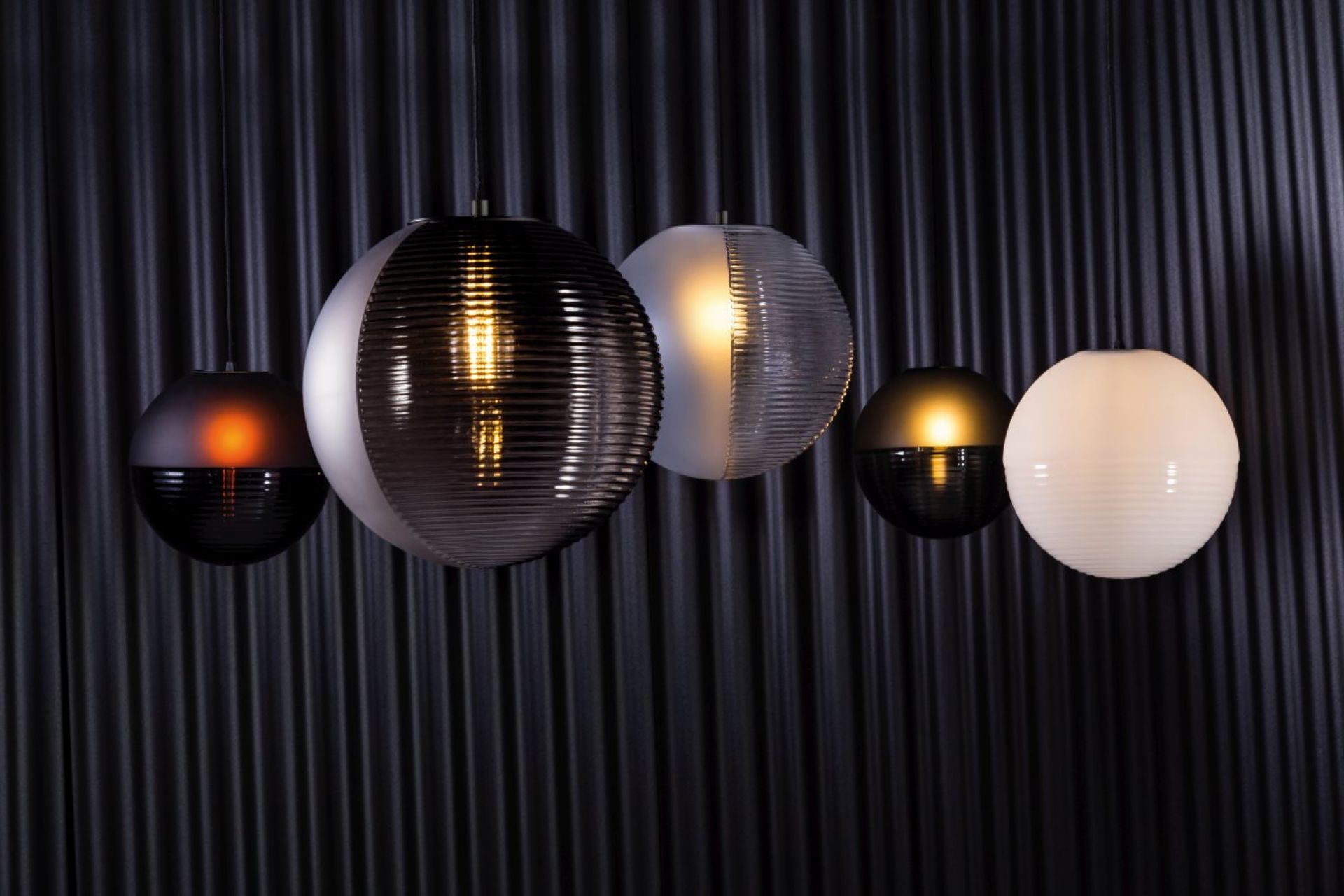 Stellar Medium Lampe de suspendue Pulpo Gris fumé
