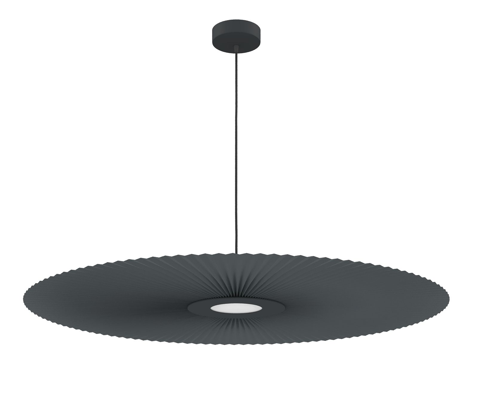 Carmen Pendant Light Lampe à suspendre Grande Hartô Gris ardoise