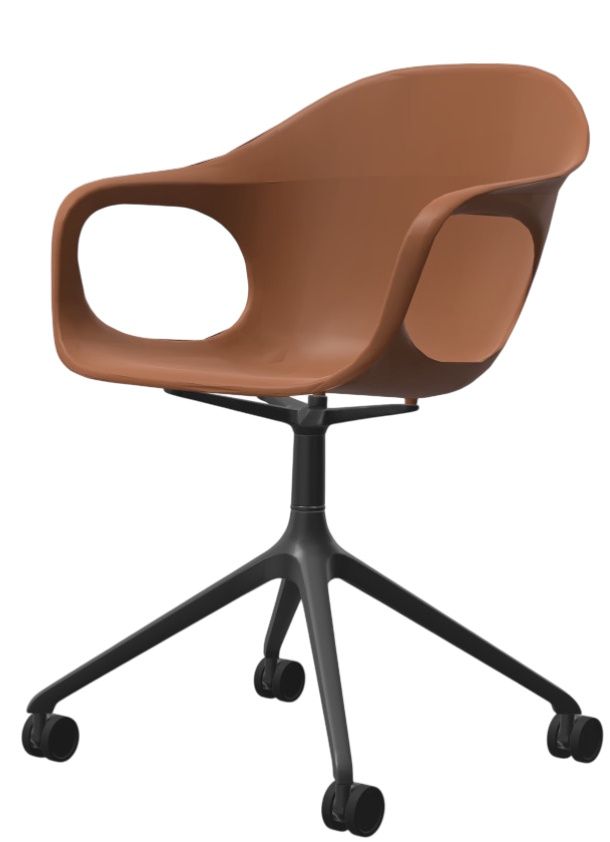 Fauteuil Elephantino avec roulettes Kristalia