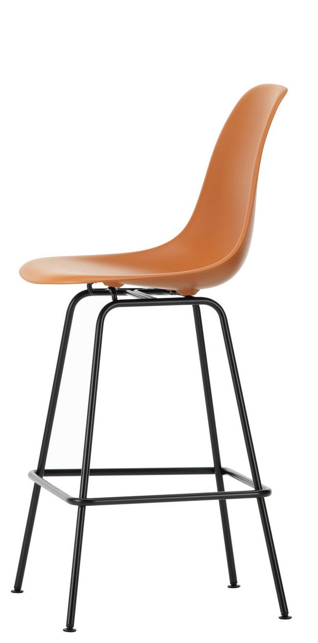 Eames Plastic Bar Stool Tabouret de bar moyen Vitra