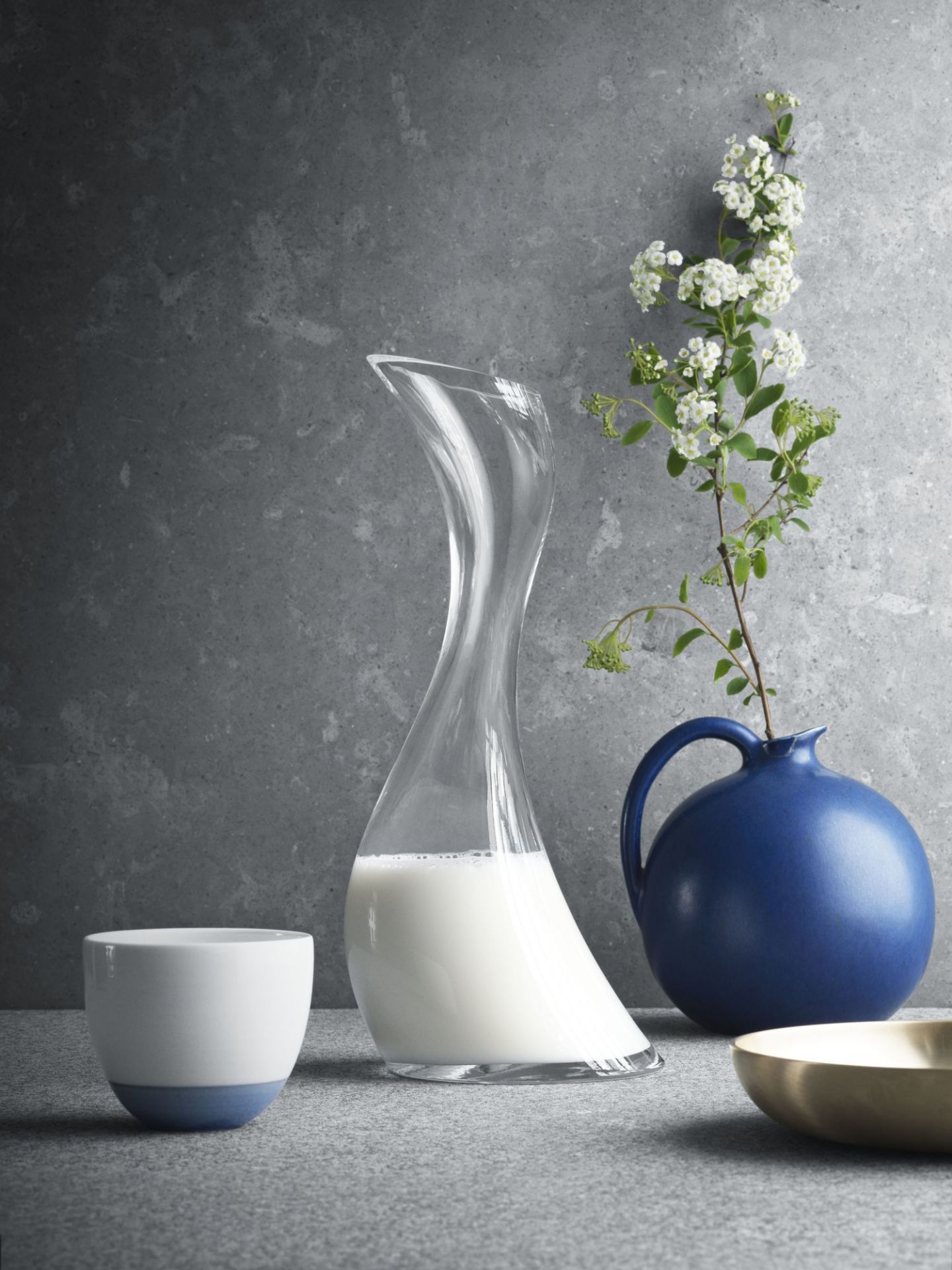 Cobra Verseuse en verre clair Georg Jensen OFFRE SPECIALE