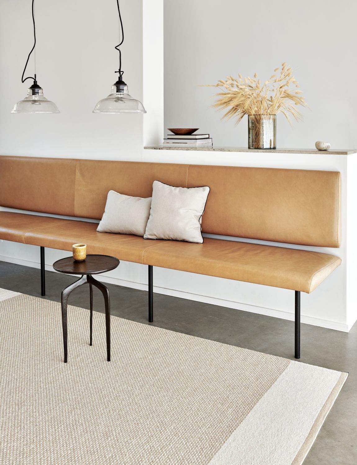 Tapis Edit 60 x 85 cm BLEU PAUVRES / BLEU FUMÉ / STONE Pappelina OFFRE SPECIALE