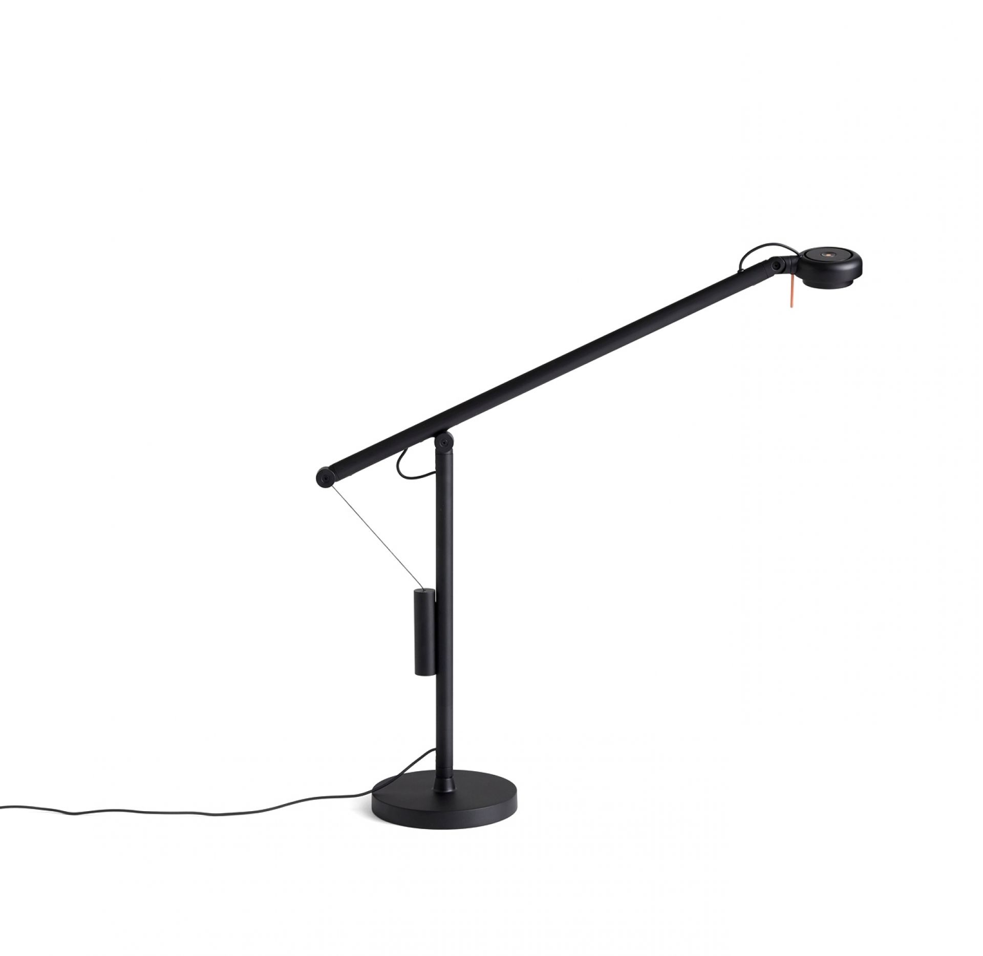 Fifty-fifty Mini Lamp Lampe de table petit Hay noir