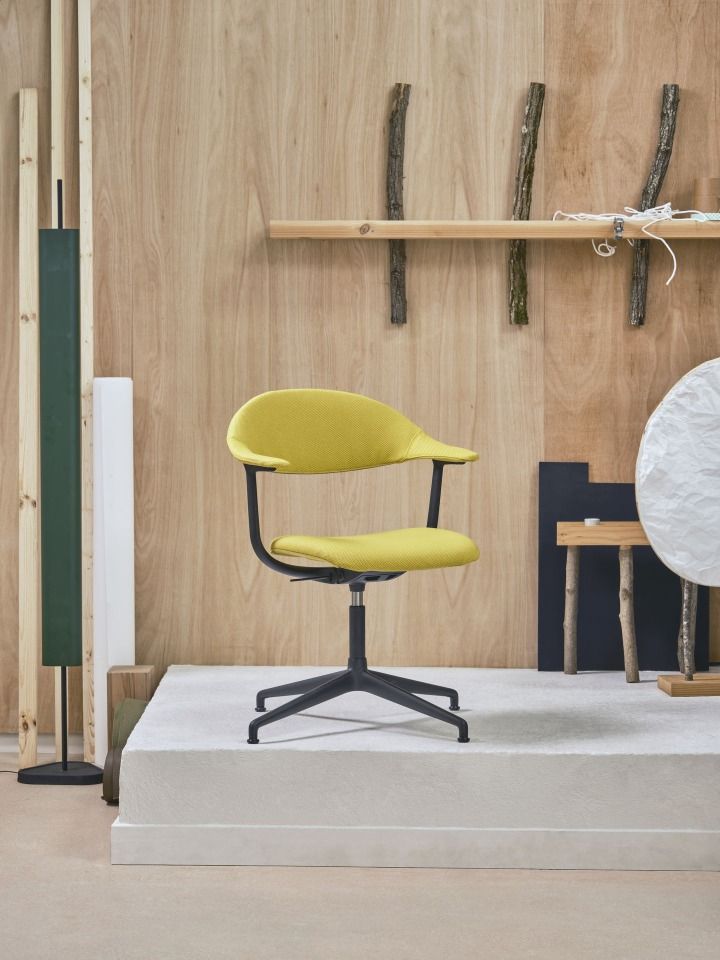 Mynt dossier et assise plastique Chaise de bureau Vitra