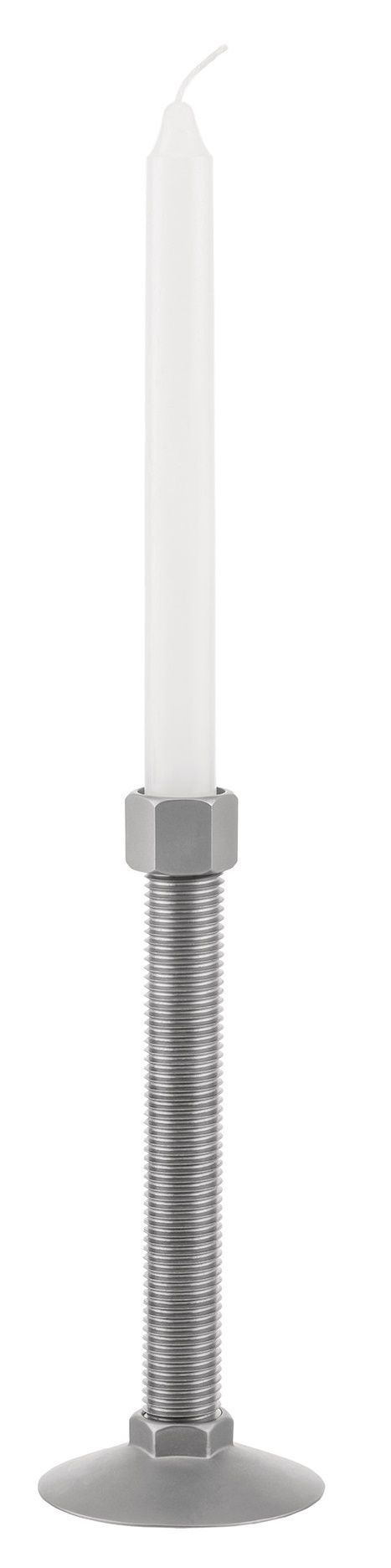 VA03 Conversational Objects Bougeoir en acier inoxydable Alessi