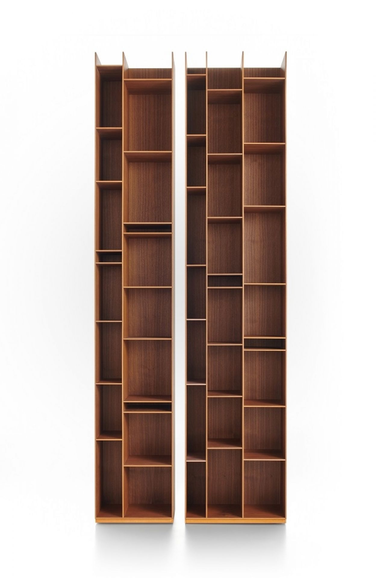Random Wood Bookcase Bibliothèque 3C MDF Italia