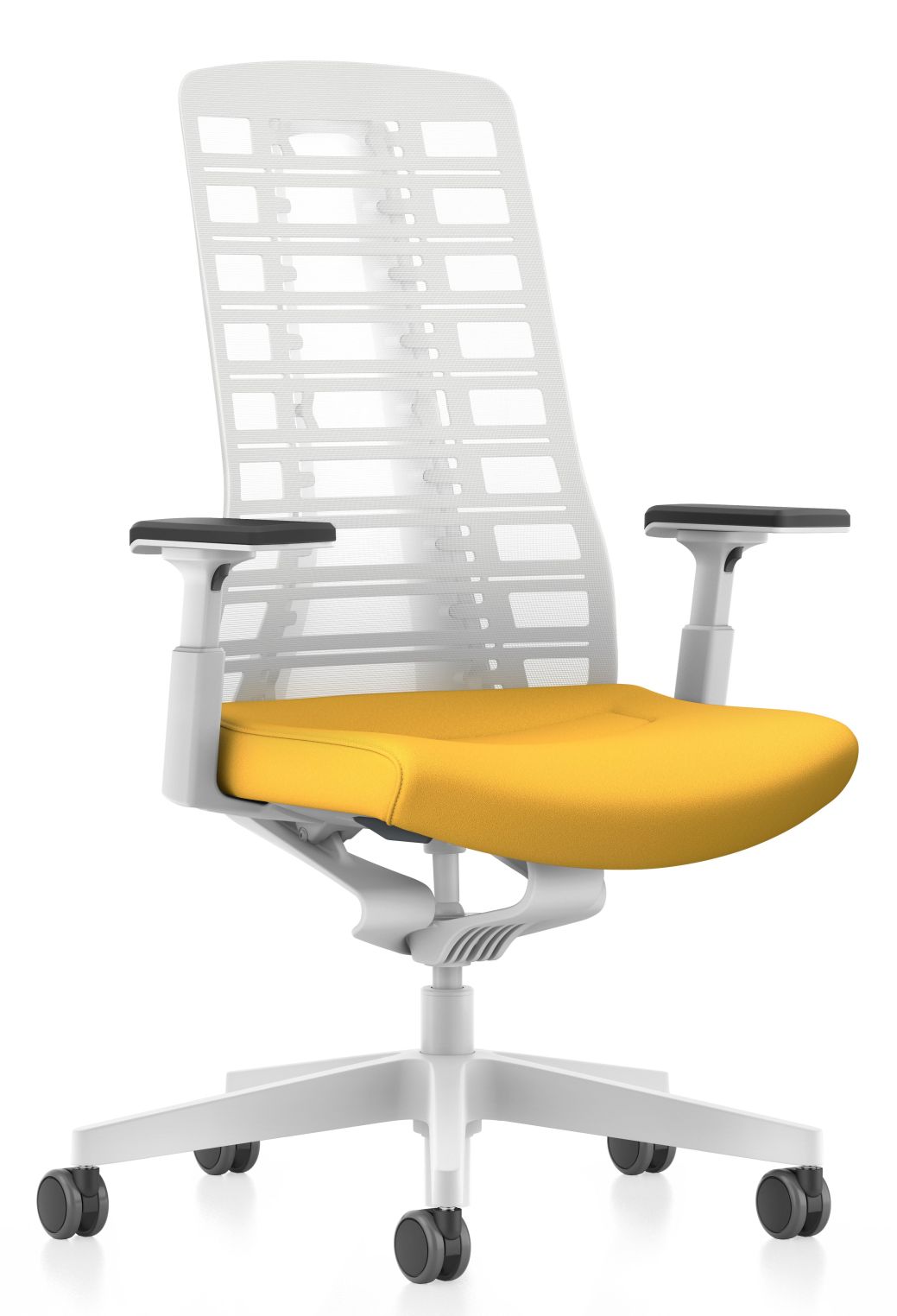 PUREis3 PU213 Chaise pivotante dossier résille Interstuhl 