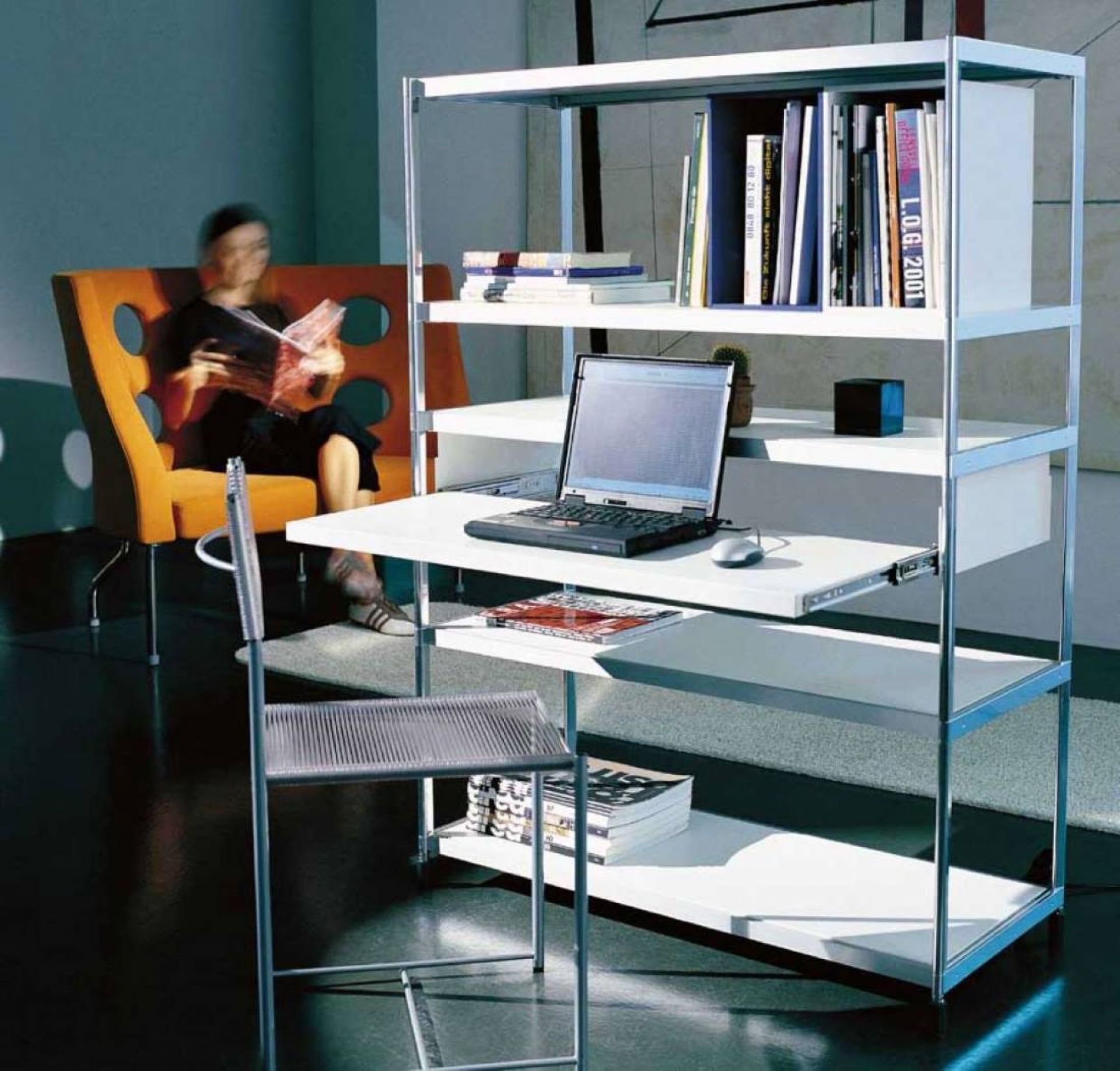 Spaghetti Chair 101 chaise SCHWAZ / PVC TRANSLUCENT COULEURS Alias OFFRE SPECIALE