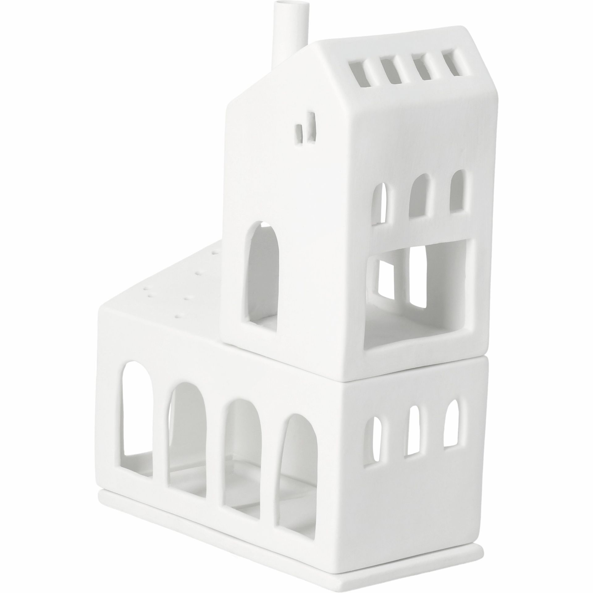 Maison lumineuse Maison empilée des arcs Räder