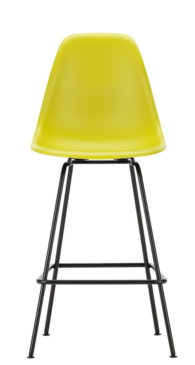 Eames Plastic Bar Stool Tabouret de bar moyen Vitra