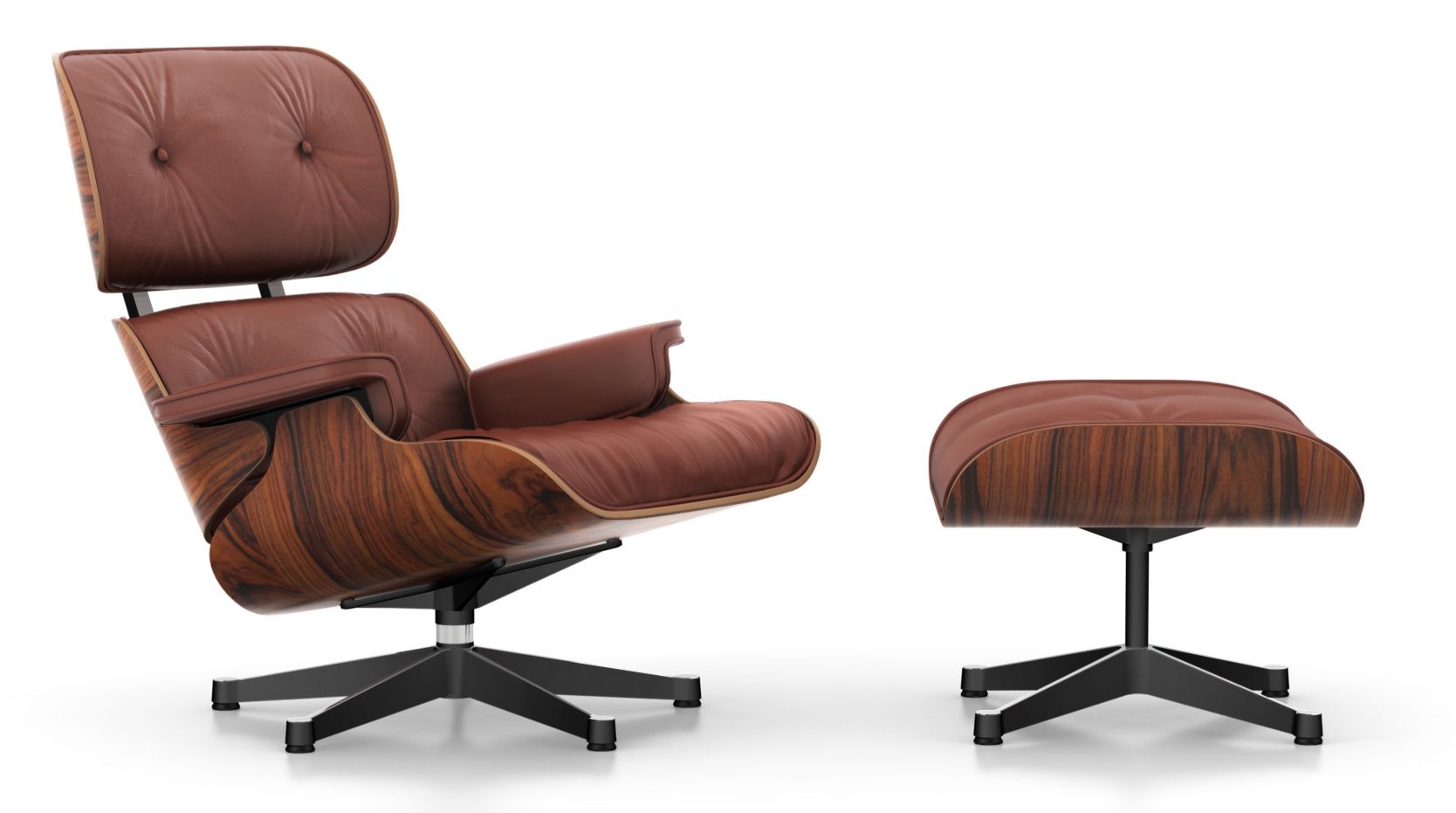 Eames Lounge Chair & Ottoman Fauteuil CONFIGURATEUR Vitra