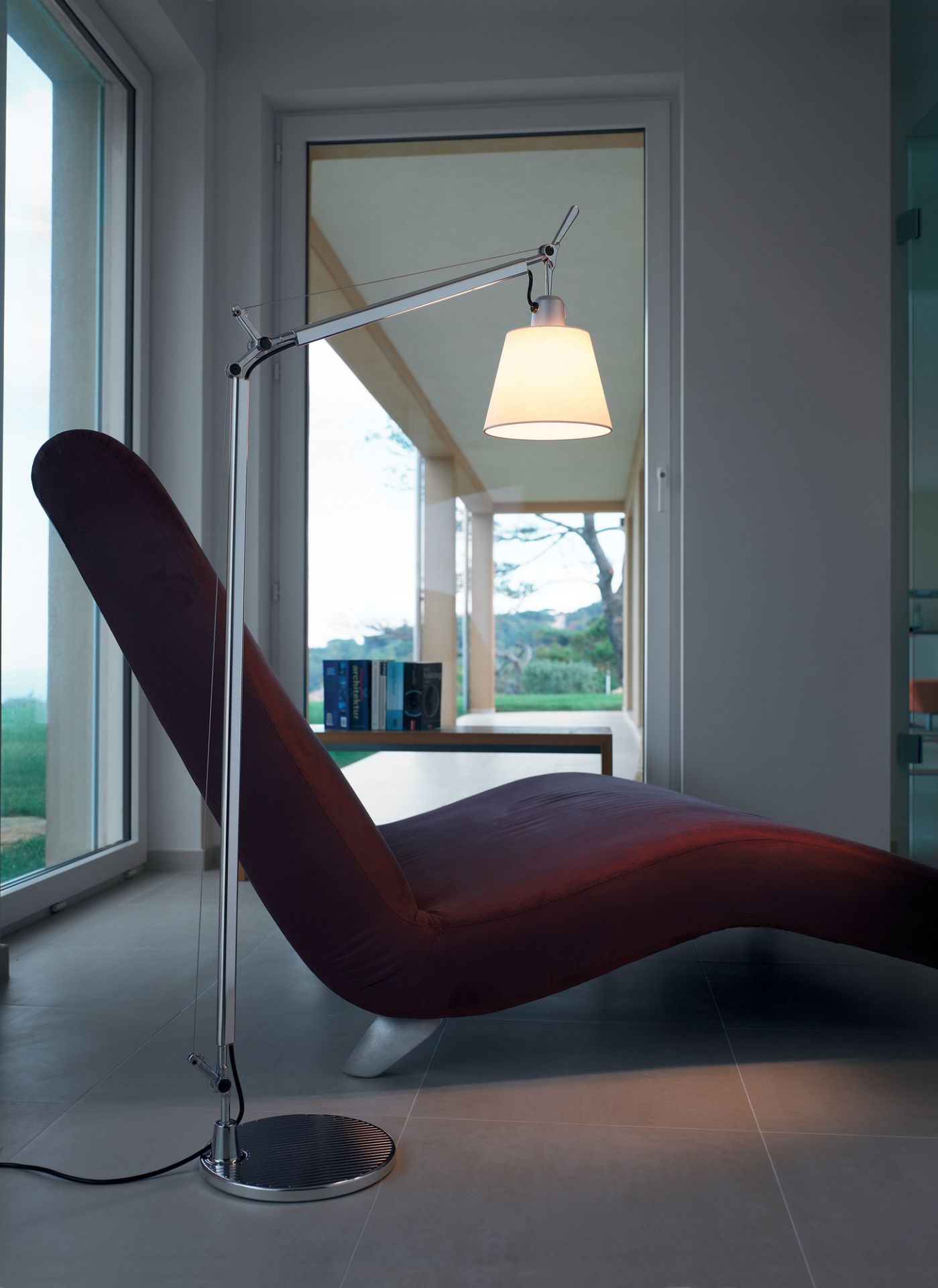 Tolomeo Basculante Floor Lampadaire Corps avec abat-jour (partie 2 de 2) Artemide