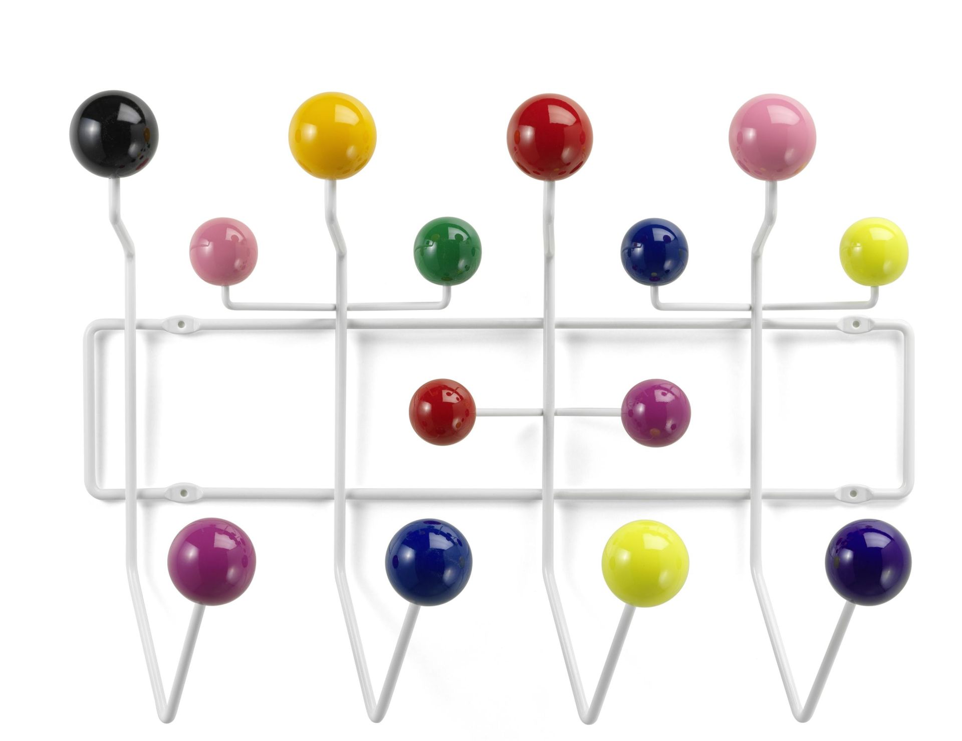 Eames Hang it all portemanteau multicolore Vitra NOUVELLE VERSION