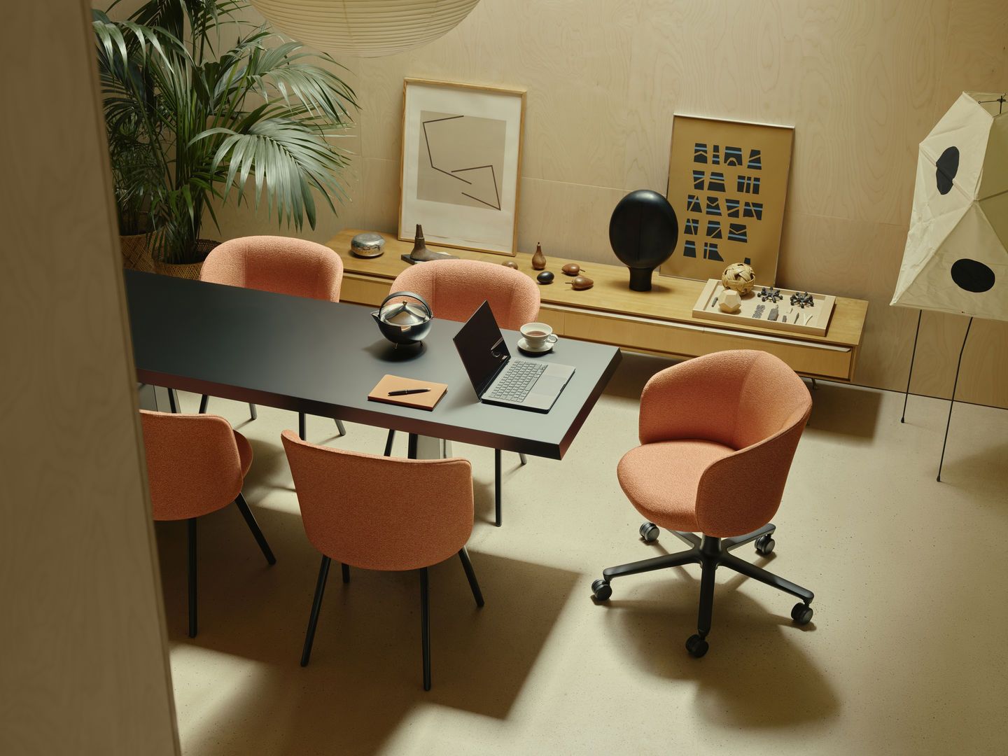 Mikado Arm Chair Chaise avec accoudoirs Chaise Vitra 