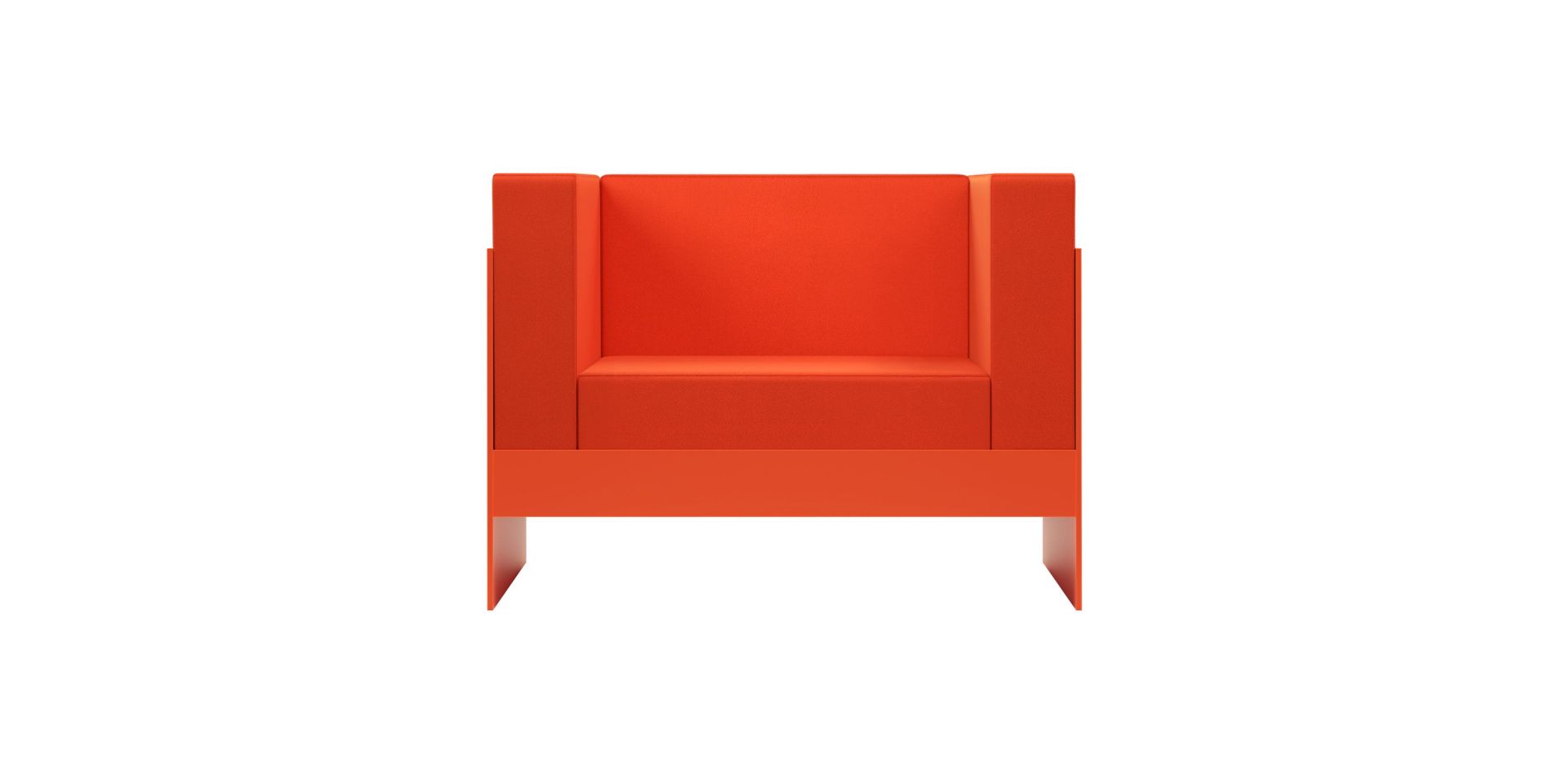Standard Sofa 101x81x74 cm orange New Tendency