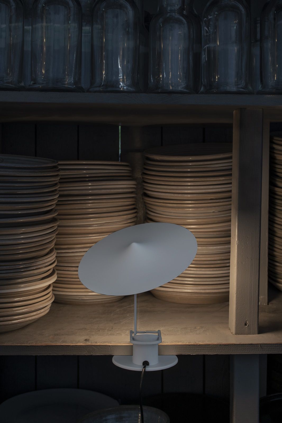 w153 Île lampe à pince / lampe de lecture wästberg