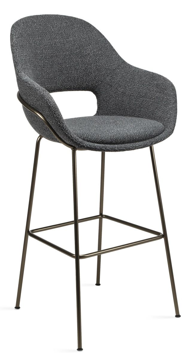 Theia Barstool Armchair High Tabouret de bar Freifrau Manufacture