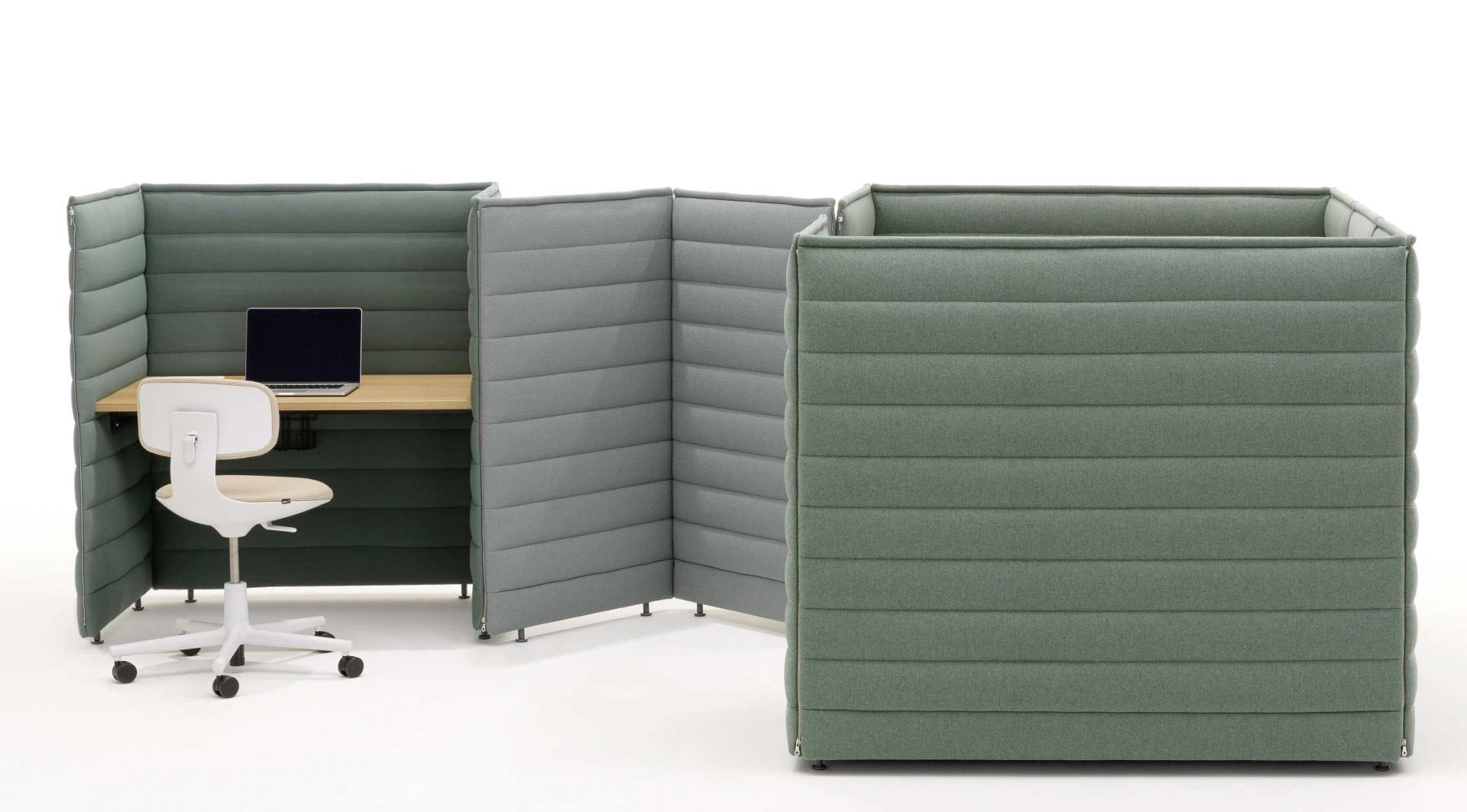 Alcove Plus Desk Small Bureau Vitra