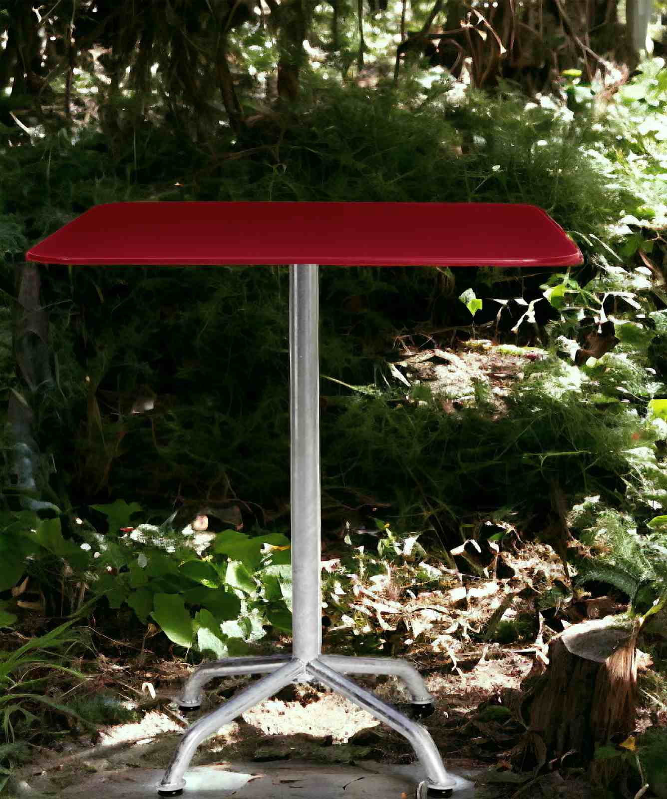 Haefeli Table de jardin Outdoor L 65 x P 65 x H 74 cm Embru  