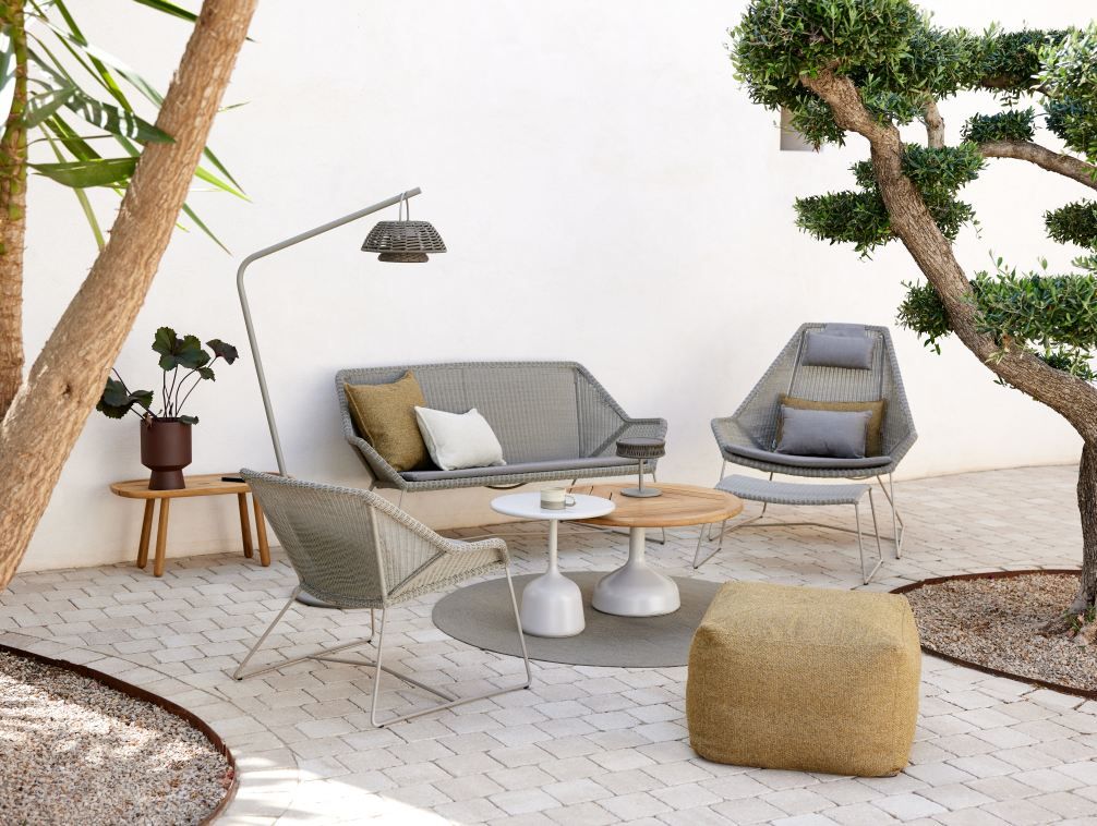 Breeze canapé salon extérieur Cane-Line