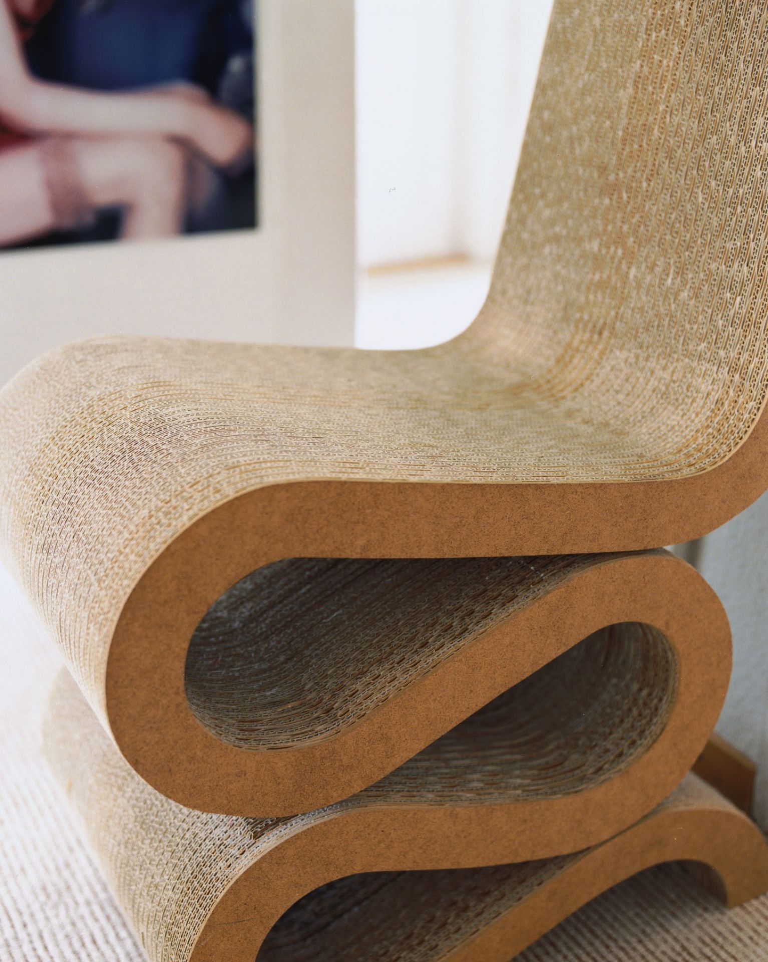 Wiggle Side Chair Chaise Vitra