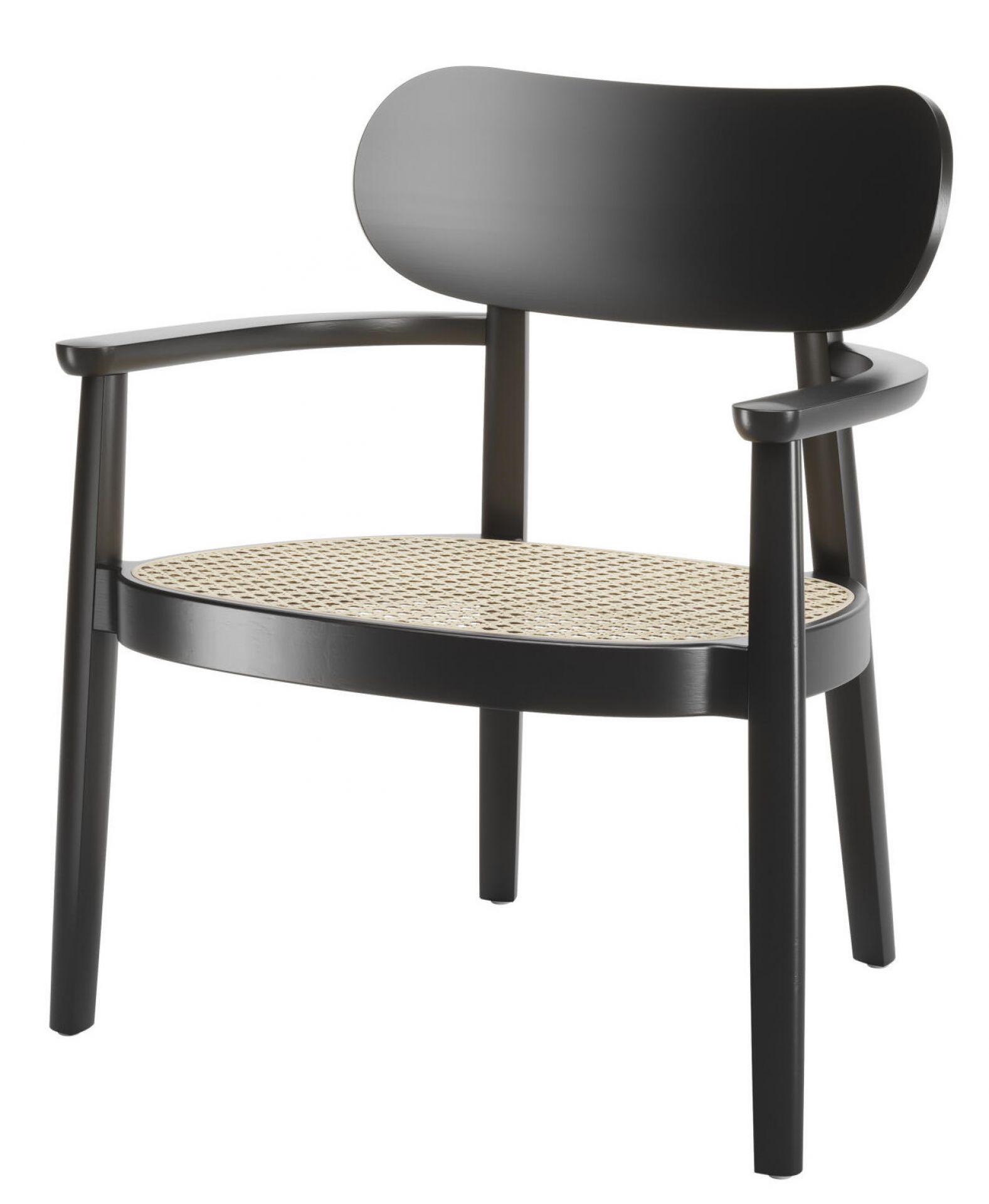 Fauteuil en bois avec accoudoirs 119 MF Thonet 