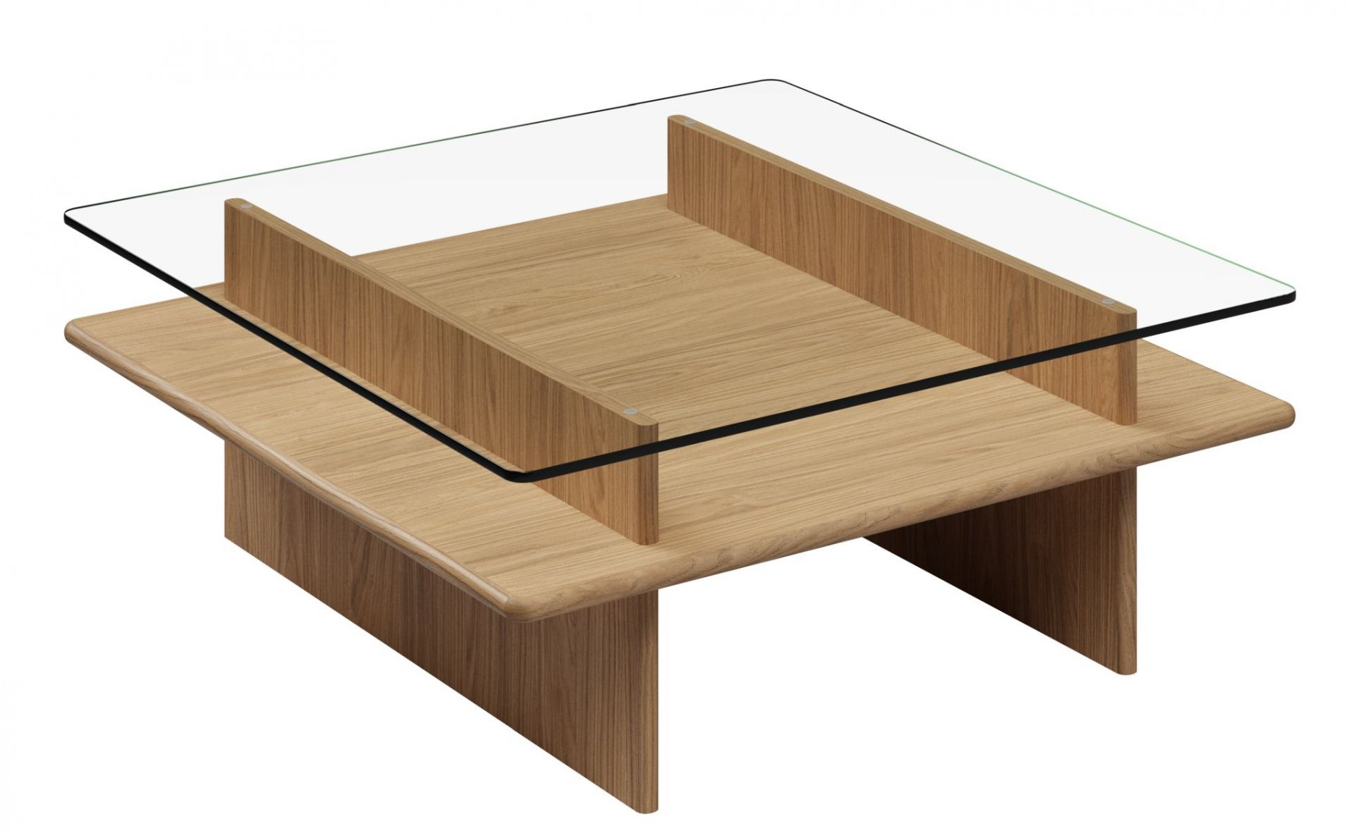 Parallel Coffee Table Table basse 90x90 cm Woud