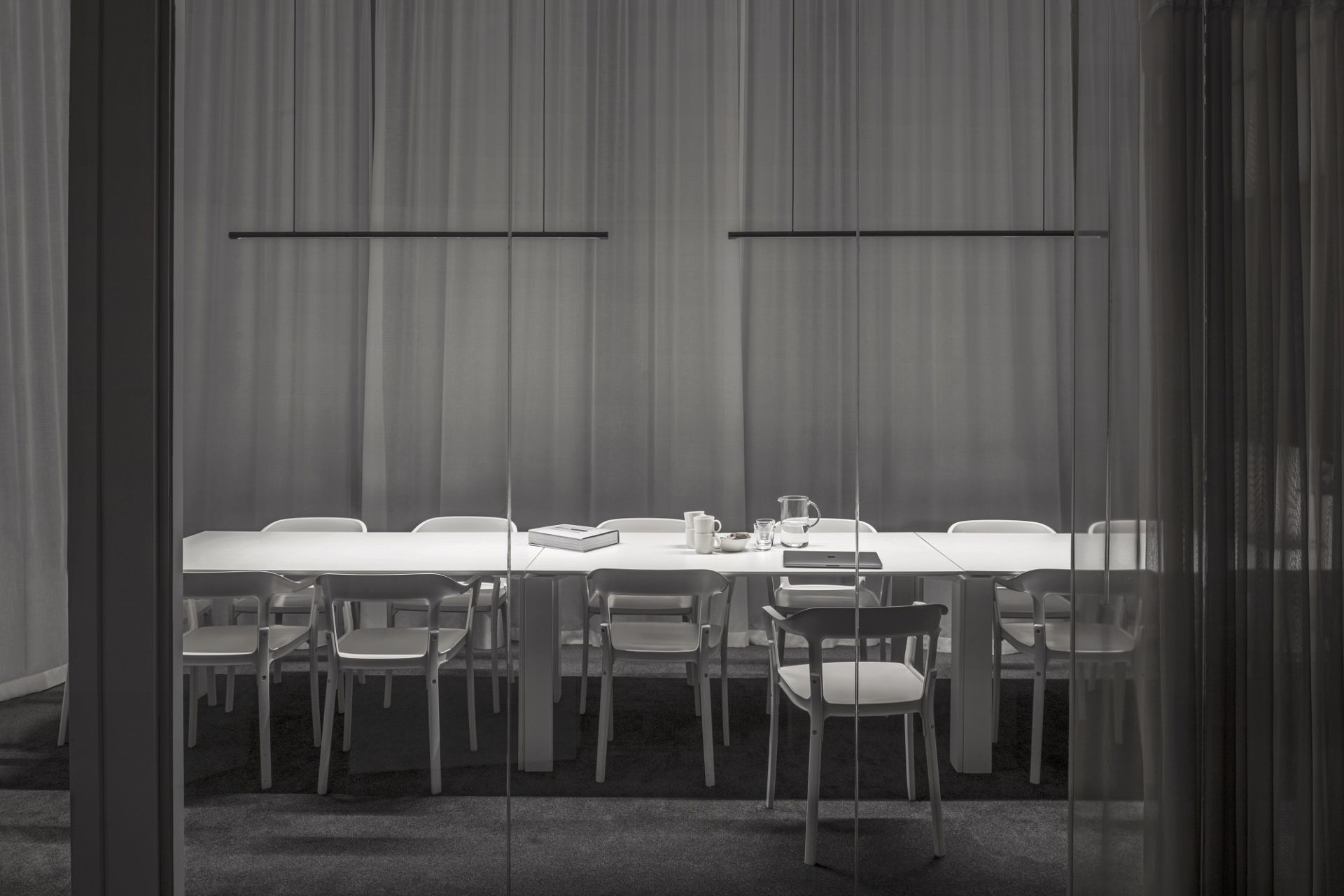 w181 Linier Suspension lamp Lampe à suspension wästberg