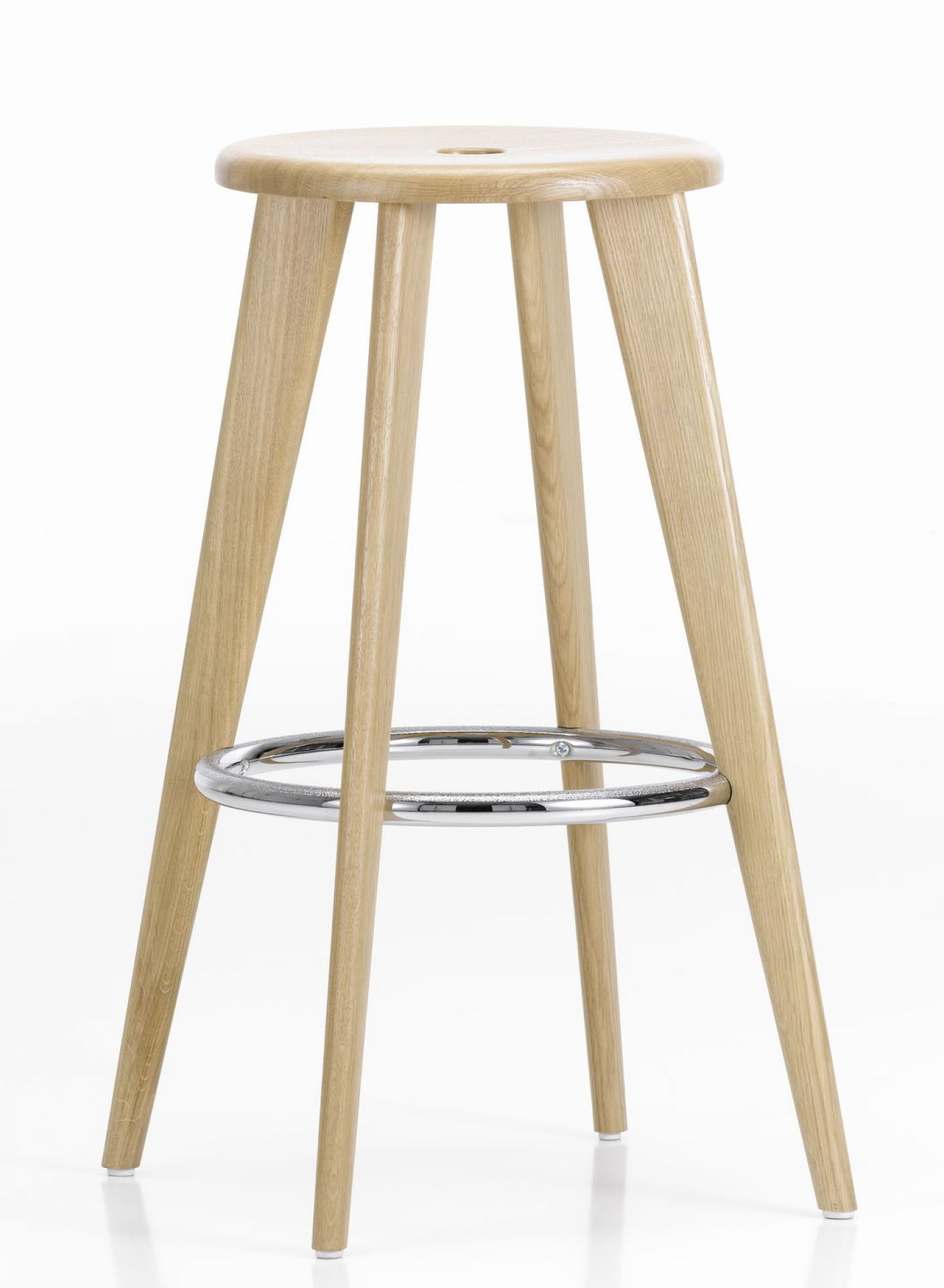 Tabouret Haut Tabouret de bar Vitra Natural Chêne