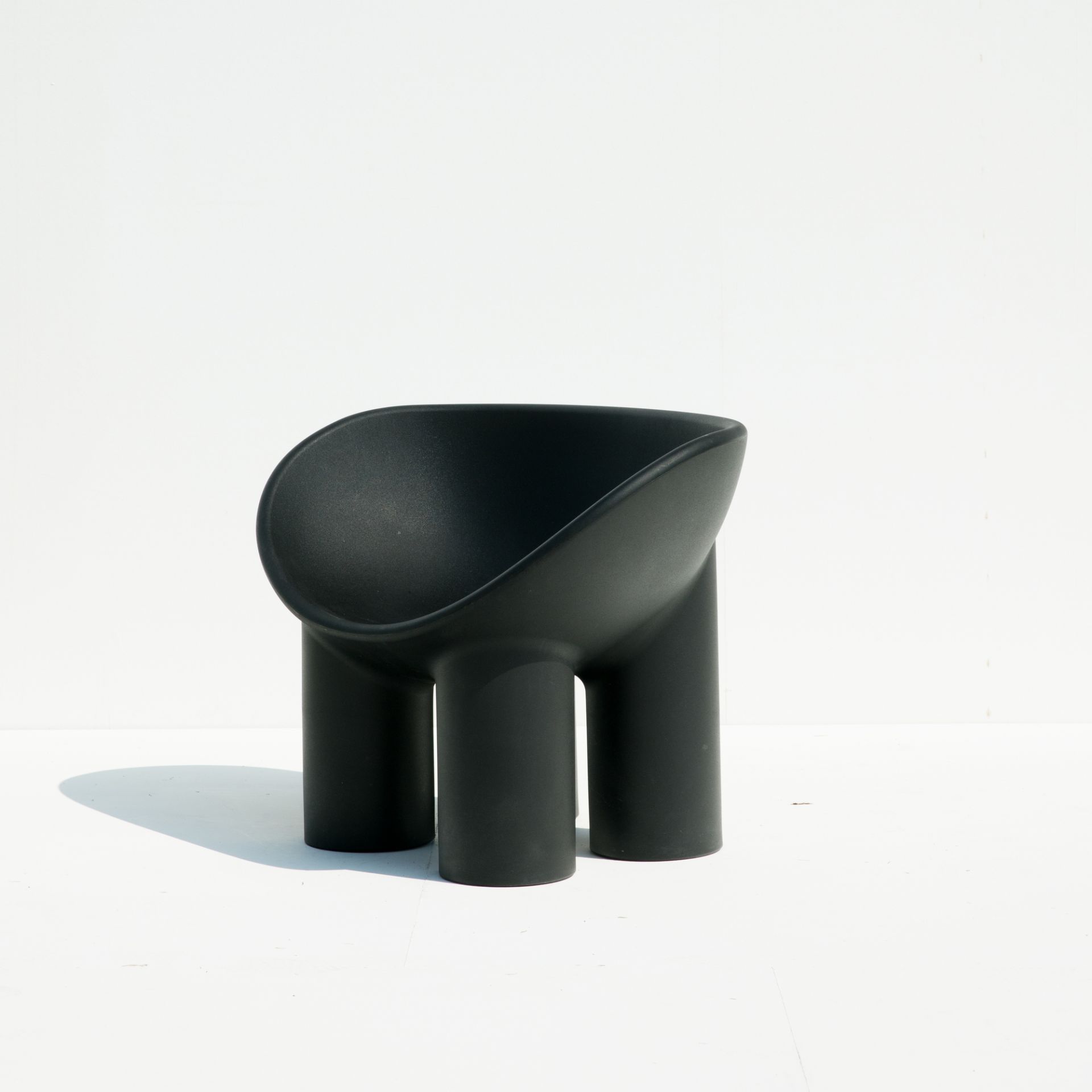 Roly Poly Fauteuil Driade Anthracite