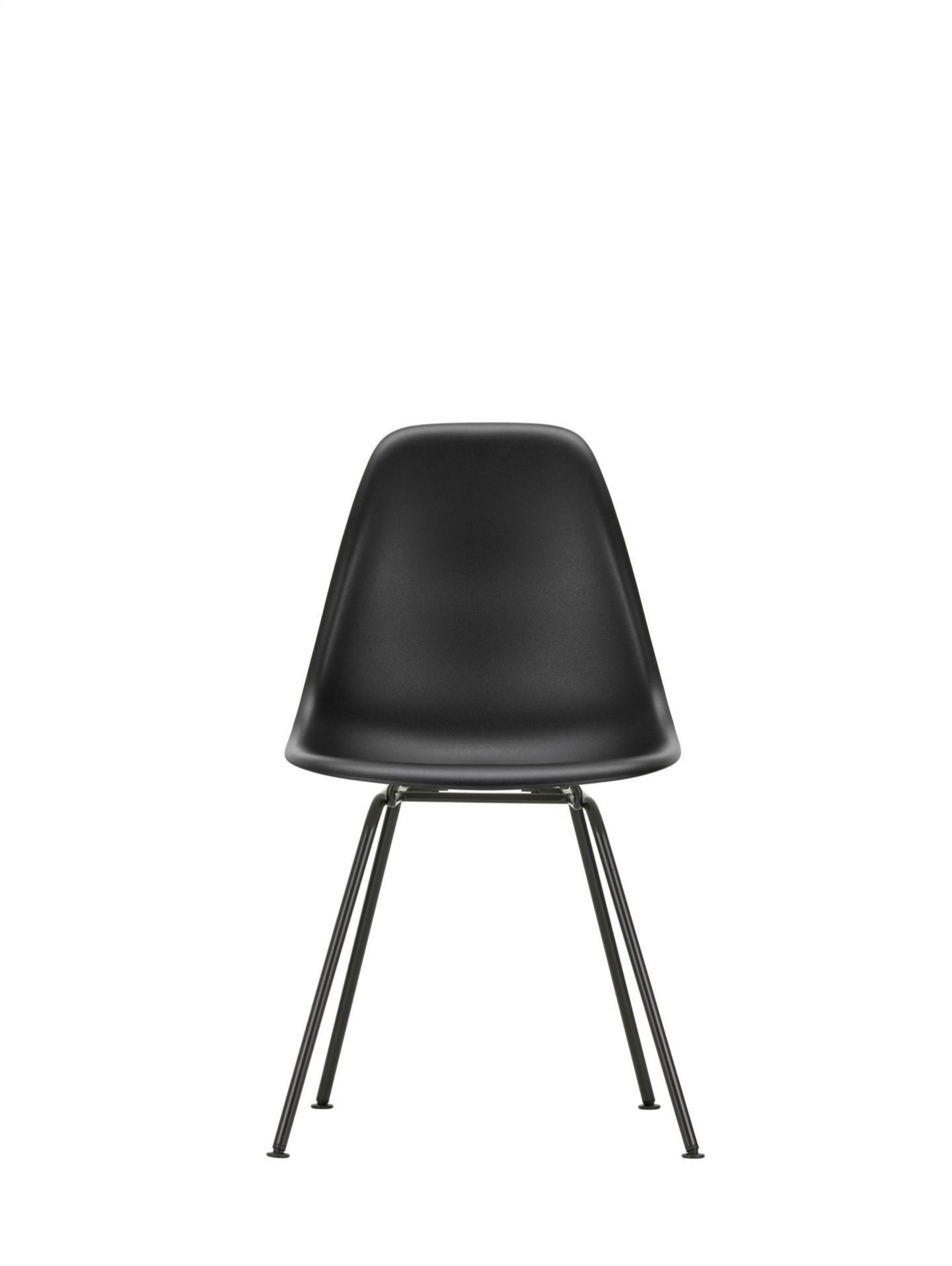 Eames Plastic Side Chair DSX Chaise Vitra Chromé - Blanc