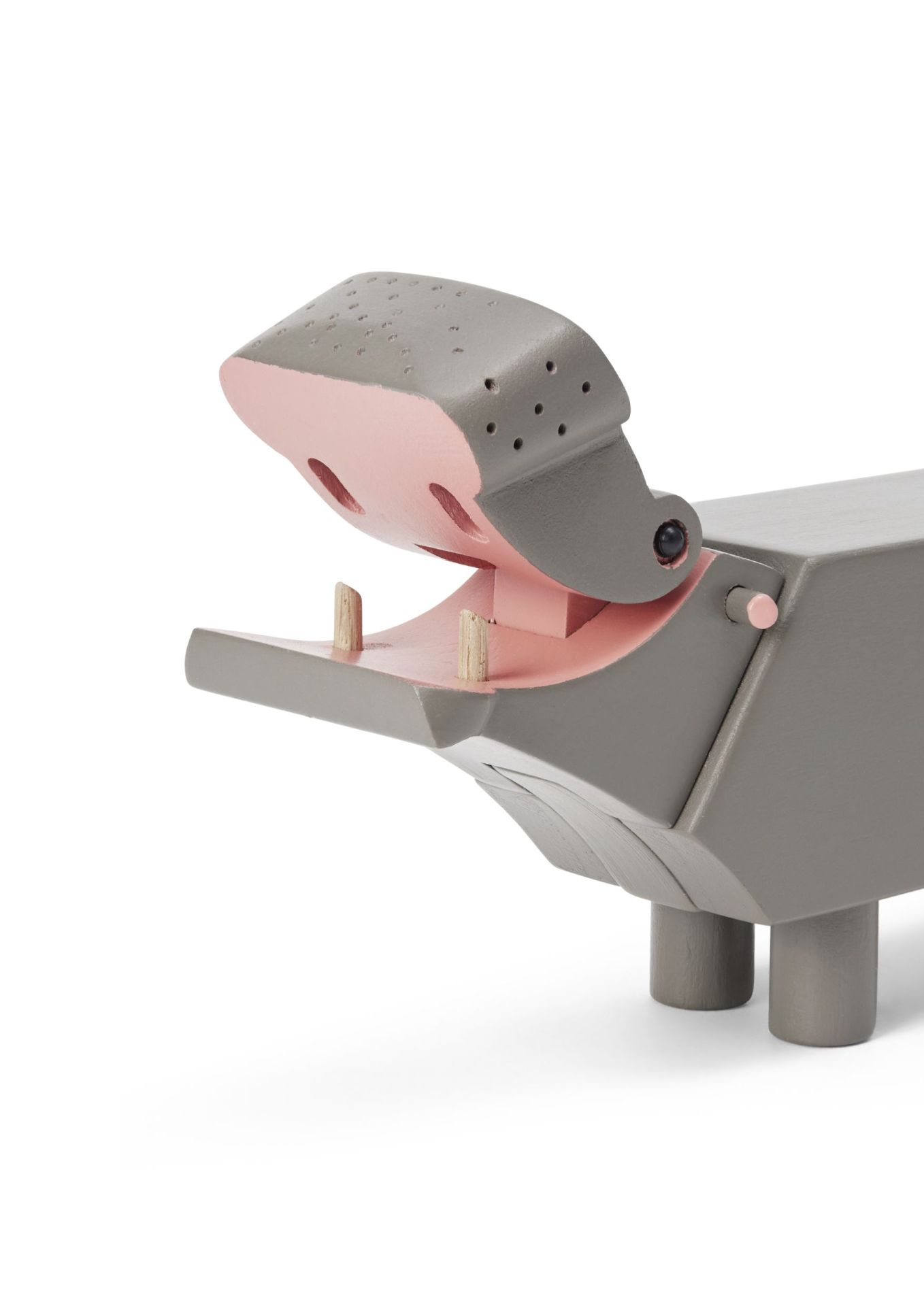 Hippopotame liliput gris Kay Bojesen