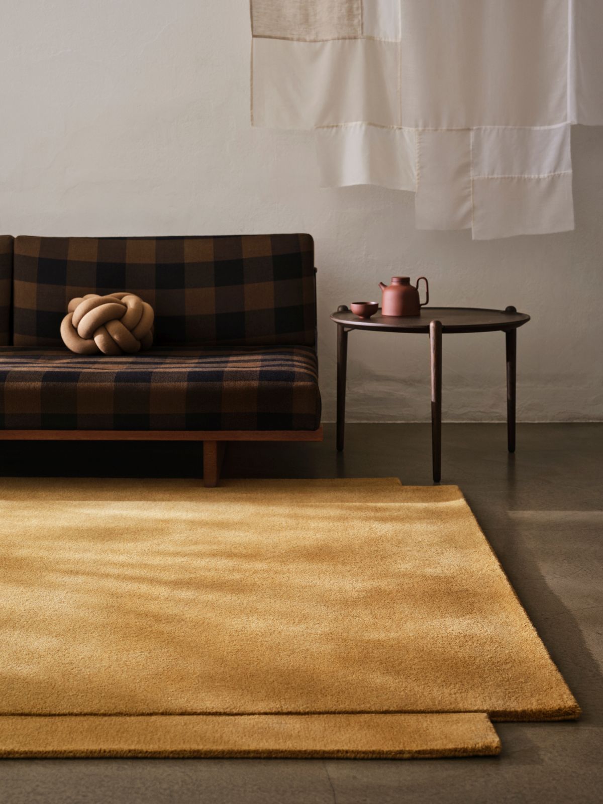 Aria Table Table d'appoint Low - Chêne foncé Design House Stockholm