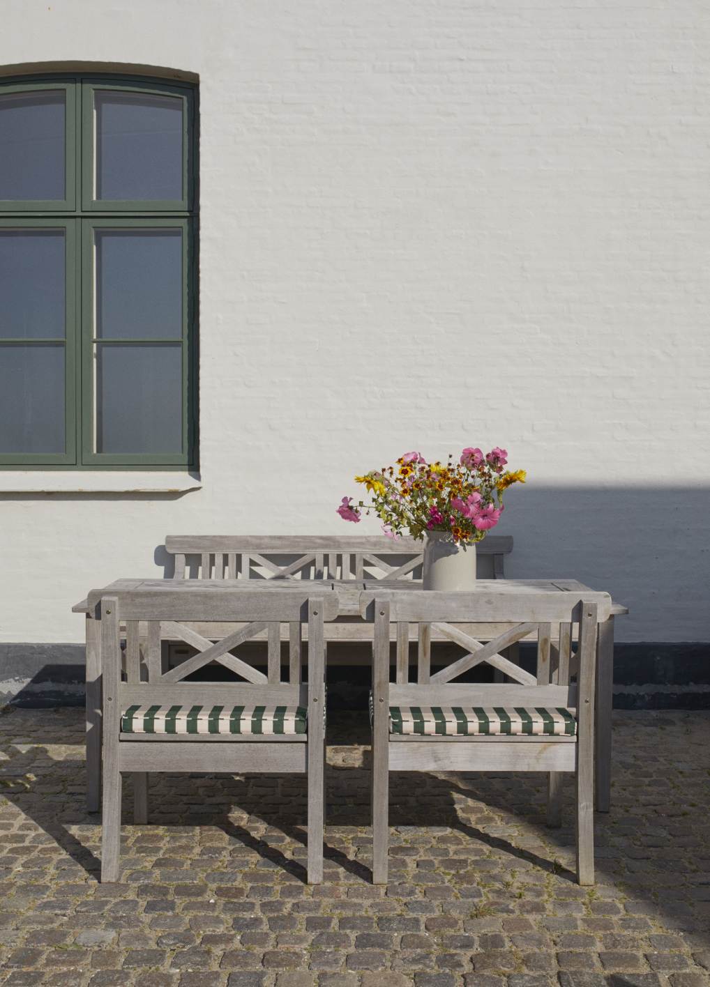 Drachmann Table Table à manger d'extérieur Skagerak by Fritz Hansen 