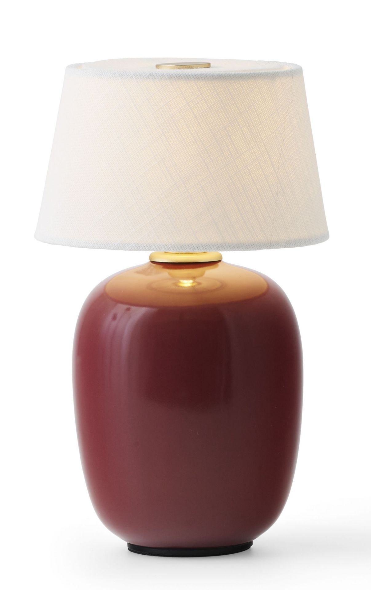 Torso lampe de table portable rubis Lampe à piles Audo
