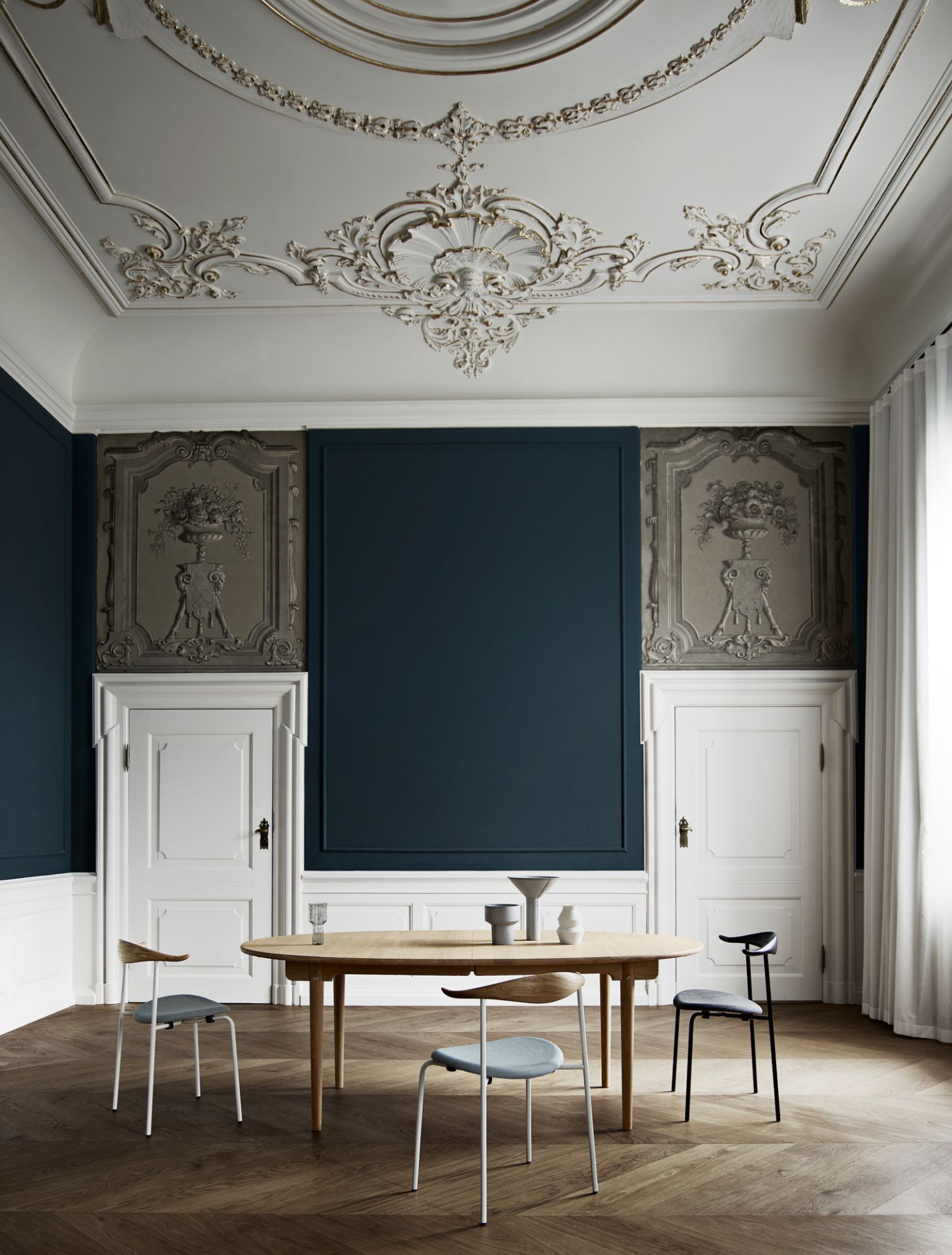 CH88P chaise rembourrée Carl Hansen & Søn